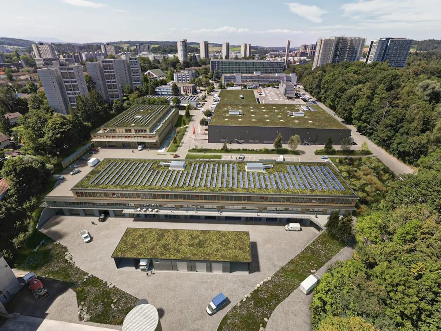 Nouveau Parc d'Activités NEUHUUS - Halle Commerciale Attrayante avec Hauteur Sous Plafond de 7,8 m - Photo 4 sur 7