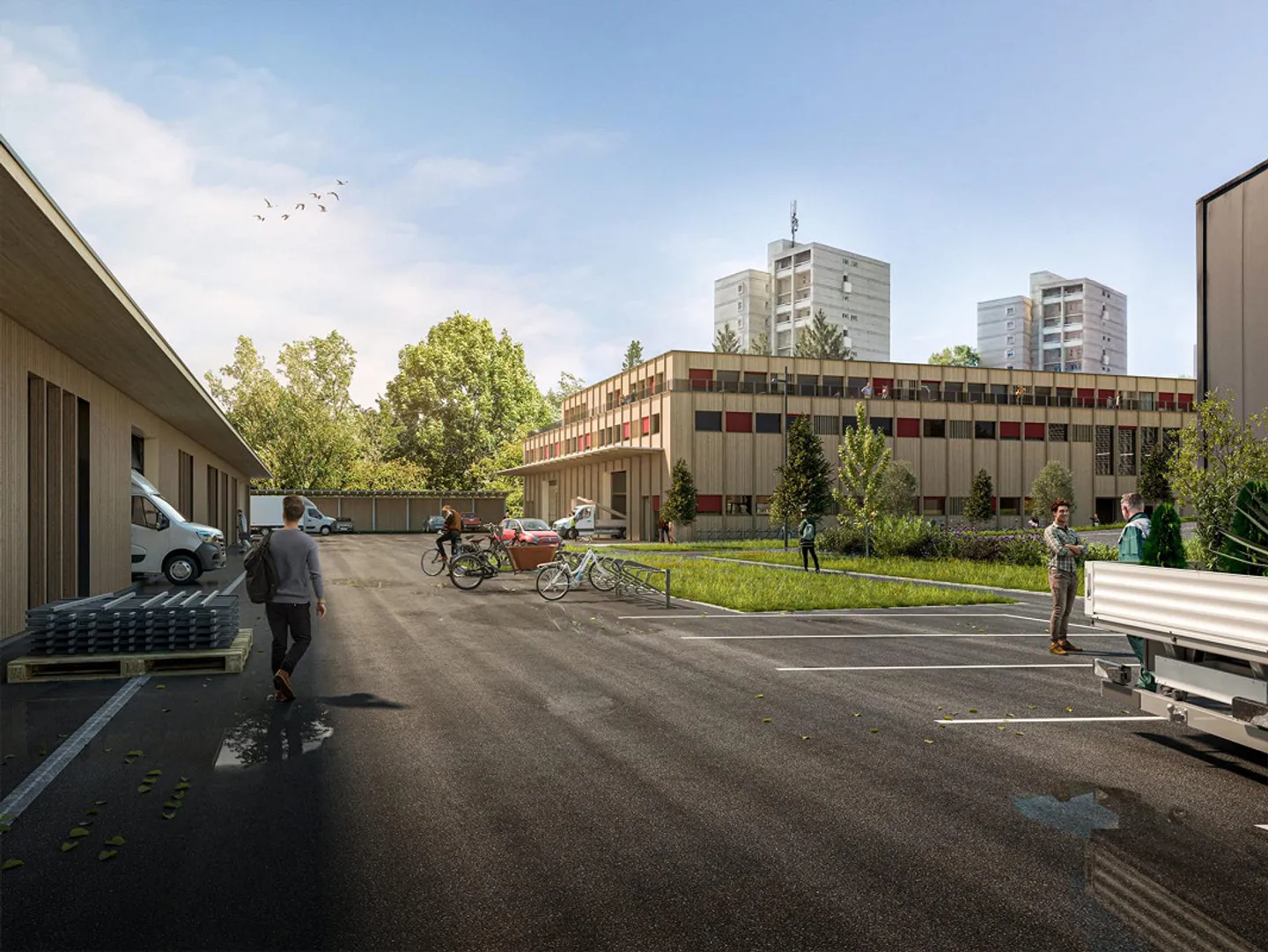 Nouveau Parc d'Activités NEUHUUS - Halle Commerciale Attrayante avec Hauteur Sous Plafond de 7,8 m - Photo 6 sur 7