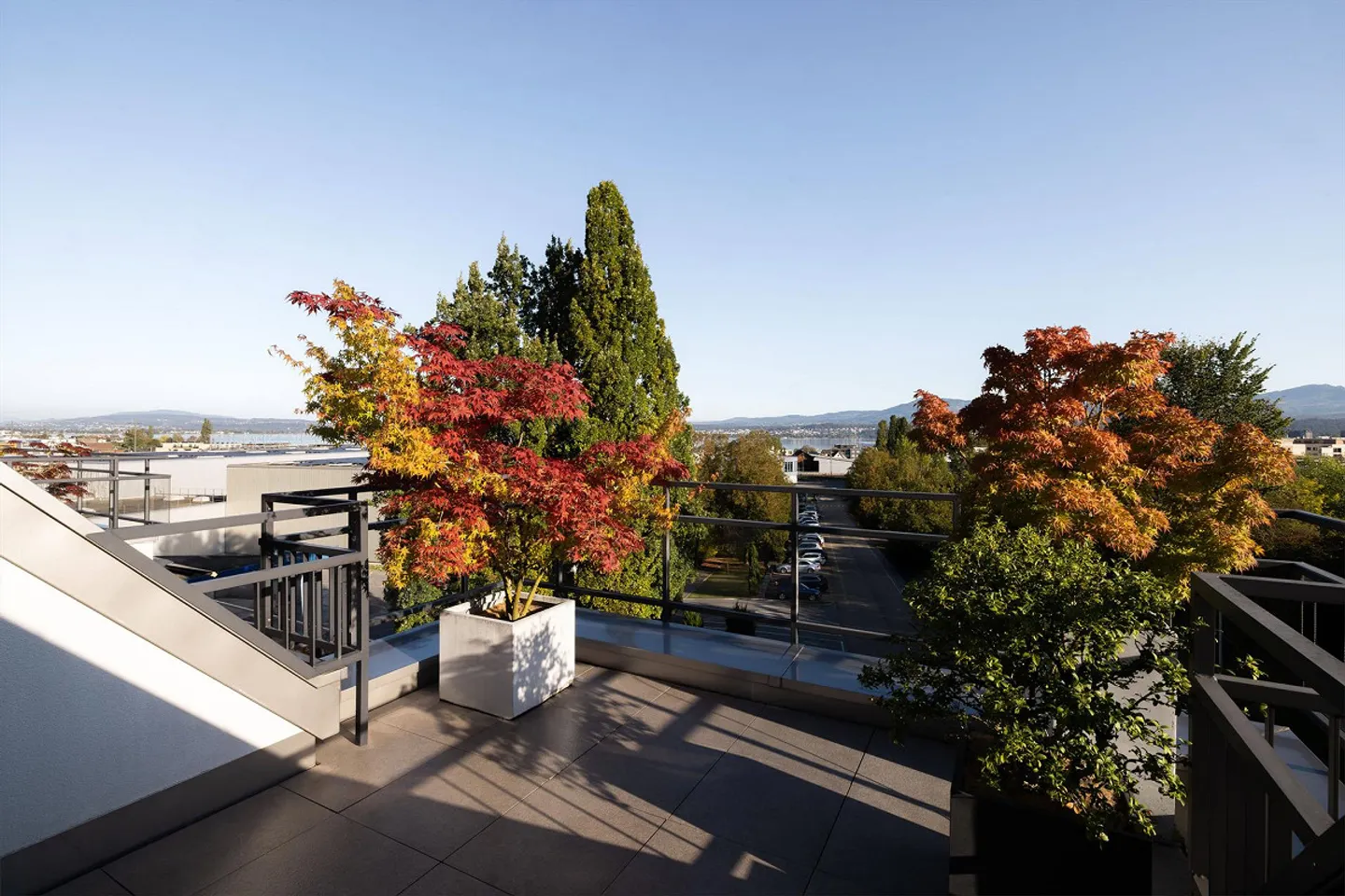Lachen SZ – Appartamento Attico Arredato – Vista Lago Fitness Sauna Terrazza - Foto 2 di 20