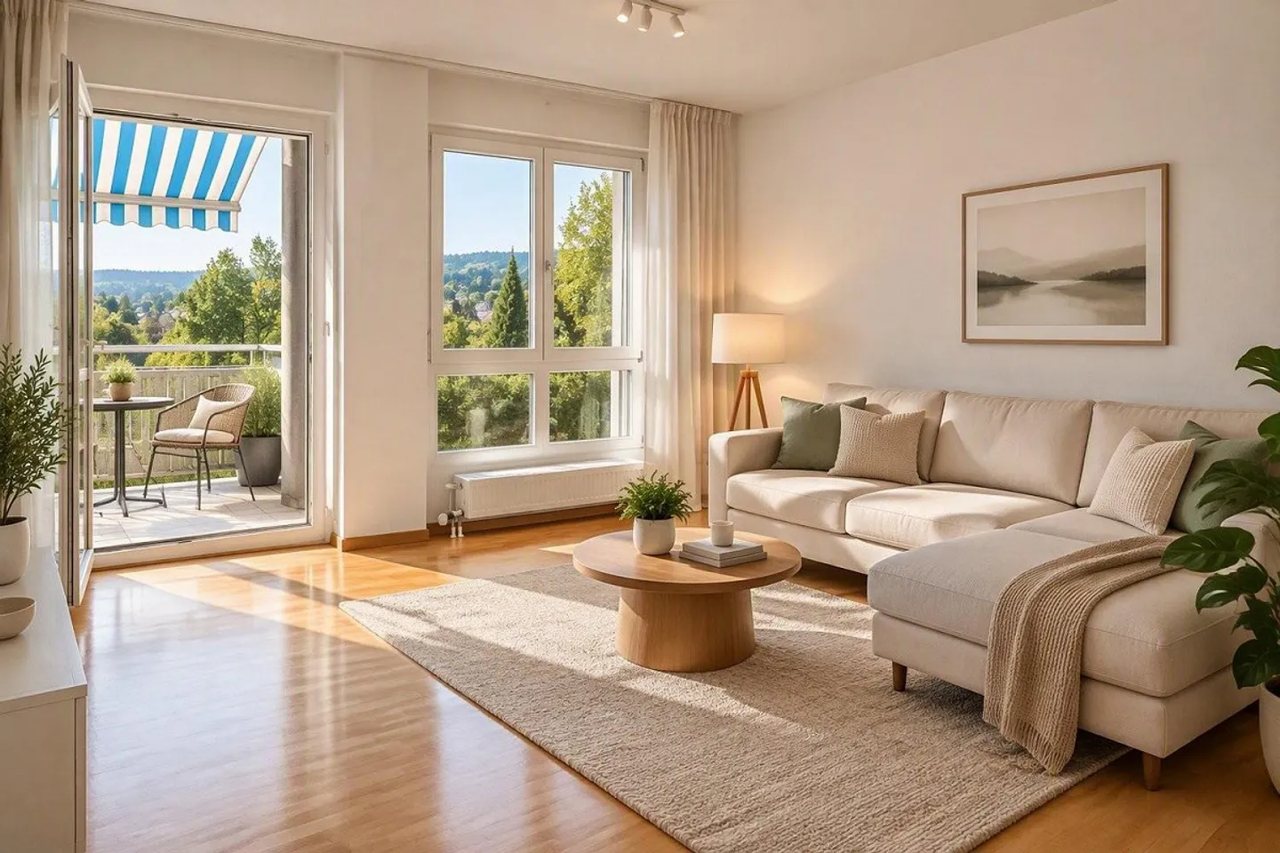 Gemütliche 2½ Zimmerwohnung, 46 m2 - Foto 2 von 4