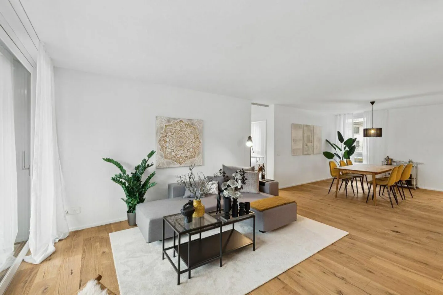 Neubau - Attraktive und moderne 4 1/2-Zimmer-Wohnung mit Loggia im ... - Foto 3 von 10