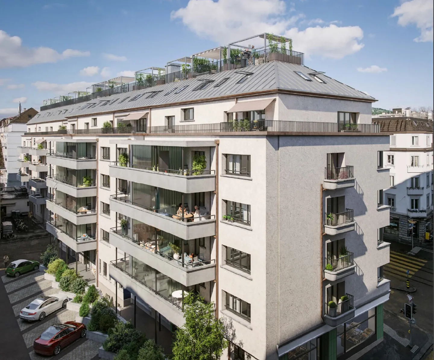 Première location : Appartements 2 pièces fraîchement rénovés et attrayants à ... - Photo 7 sur 8