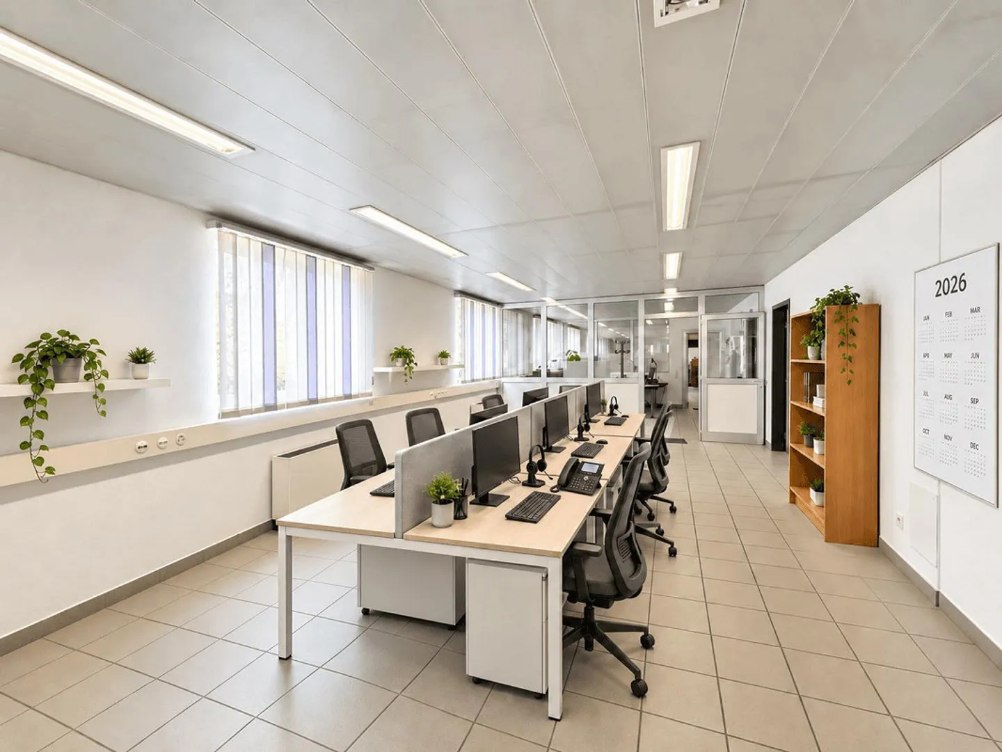 SPACIOUS OFFICE IN TAVERNE OF 175 SQM + VARIOUS PARKING SPACES - Photo 2 of 13