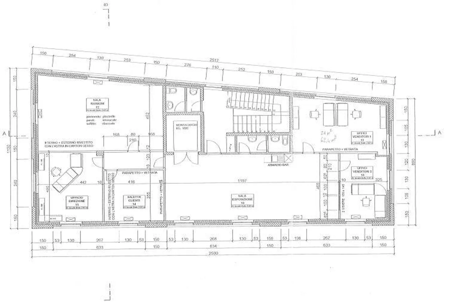 SPACIOUS OFFICE IN TAVERNE OF 175 SQM + VARIOUS PARKING SPACES - Photo 11 of 13