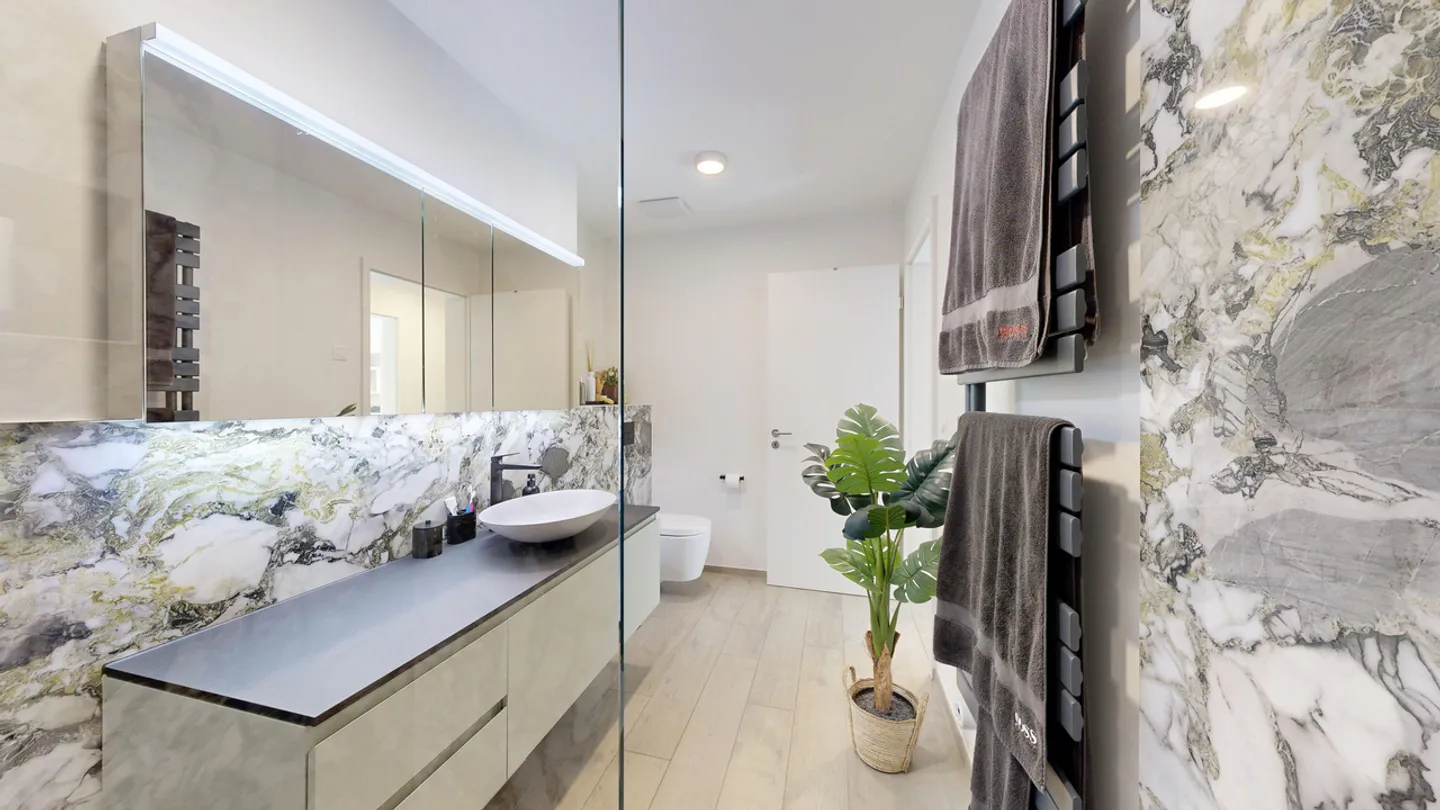 Modern 3.5-room garden apartment with parking space - Photo 9 of 19