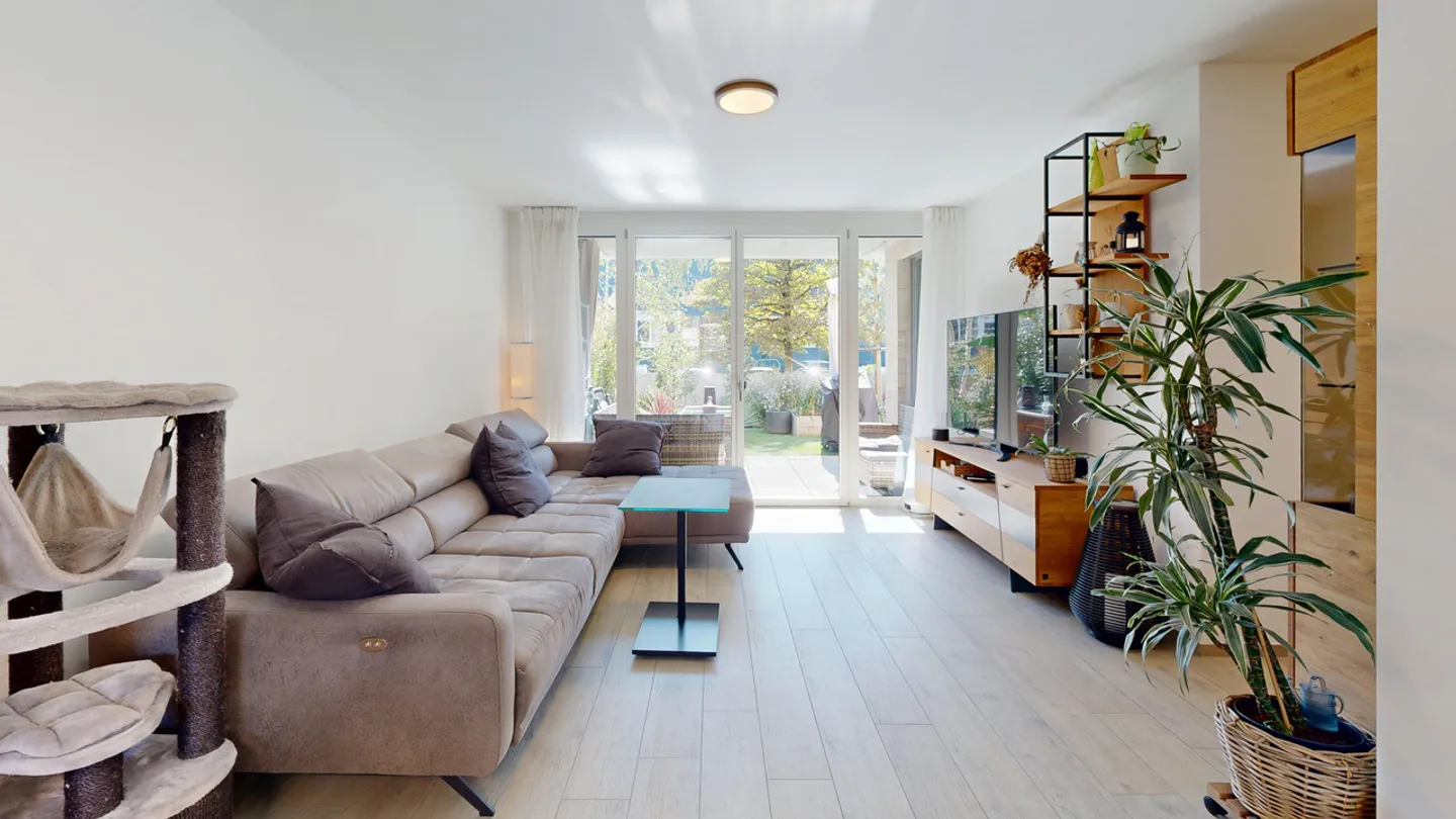 Modern 3.5-room garden apartment with parking space - Photo 7 of 19