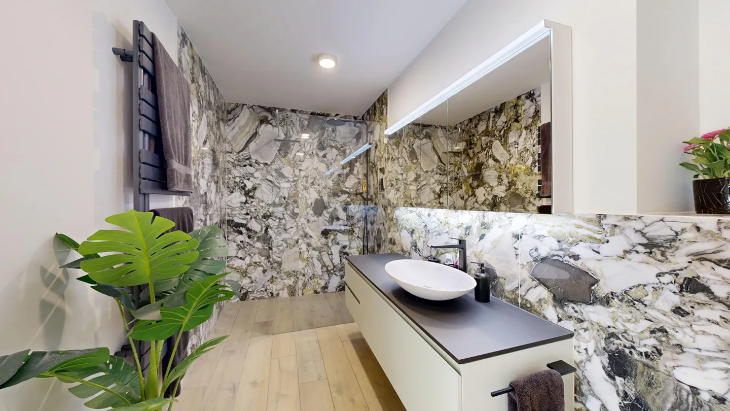 Modern 3.5-room garden apartment with parking space - Photo 8 of 19