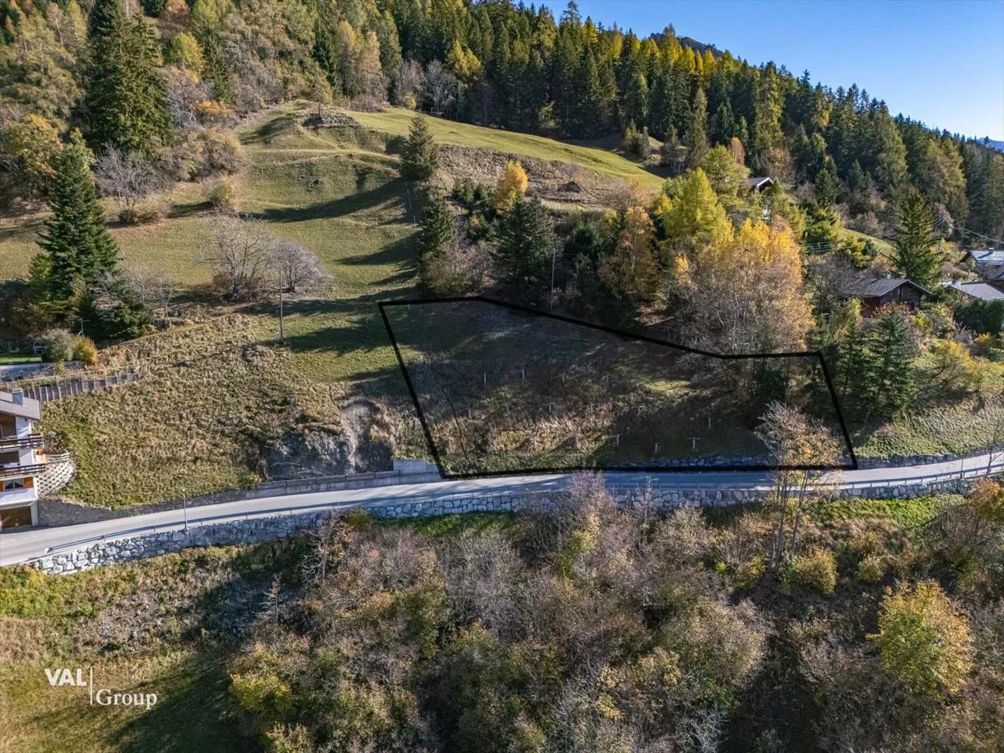 Terreno edificabile in posizione soleggiata con vista panoramica mozzafiato - Foto 5 di 6