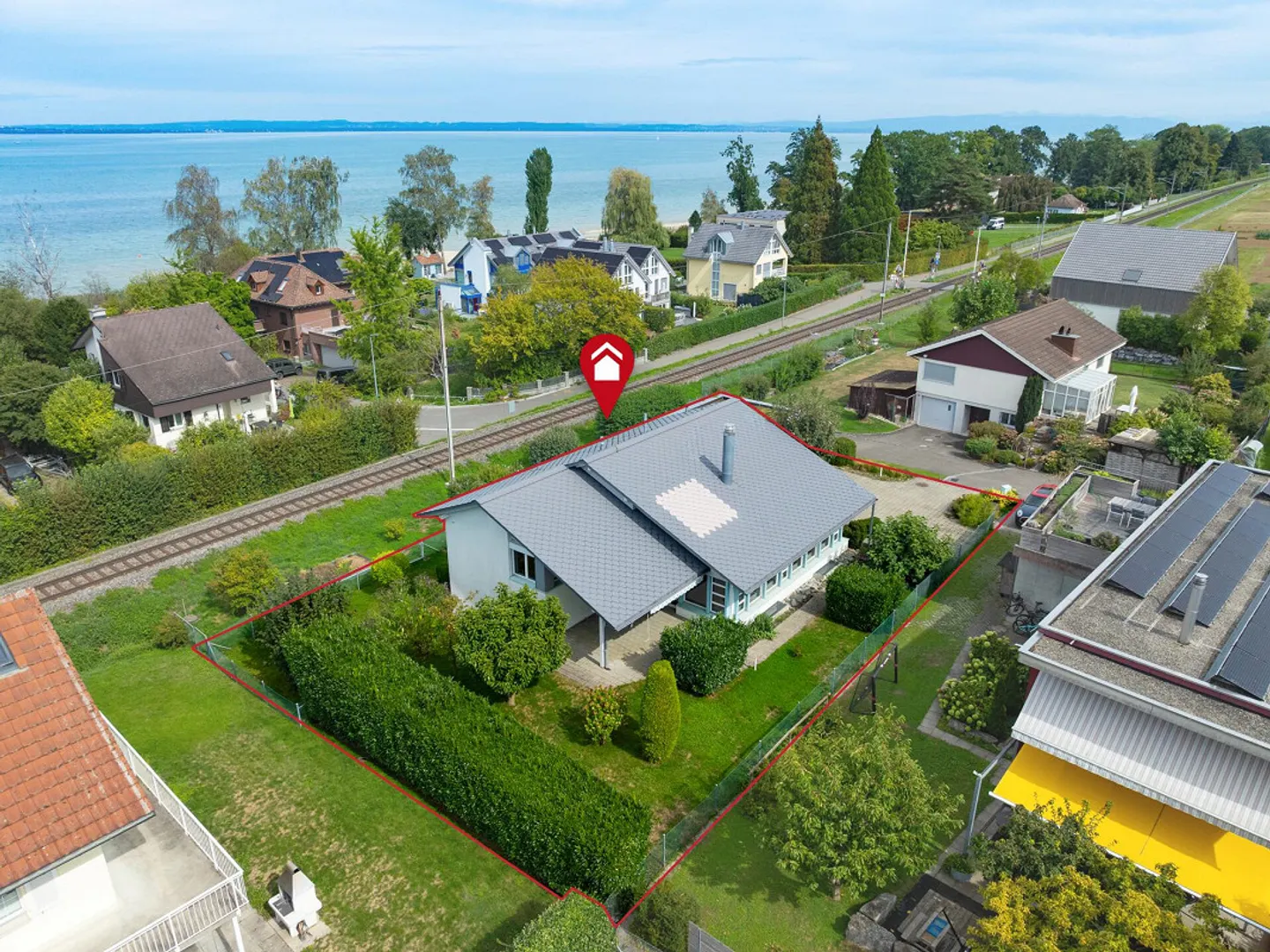 5.5-Zi.-Einfamilienhaus an begehrter Wohnlage - Foto 1 di 11