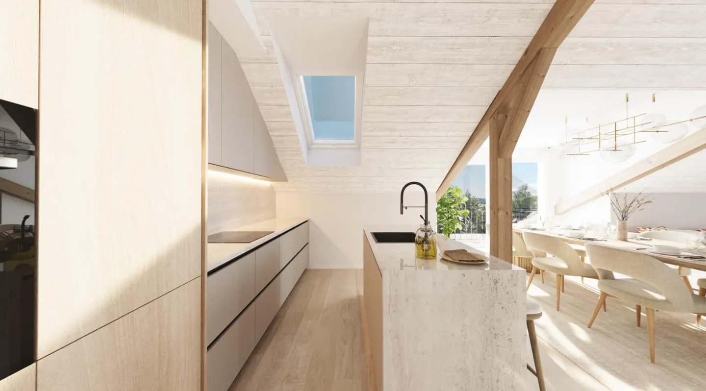 Penthouse 3.5 rooms - Photo 2 of 11