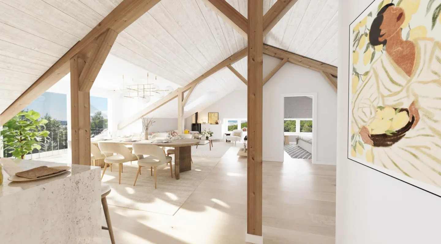 Penthouse 3.5 rooms - Photo 3 of 11