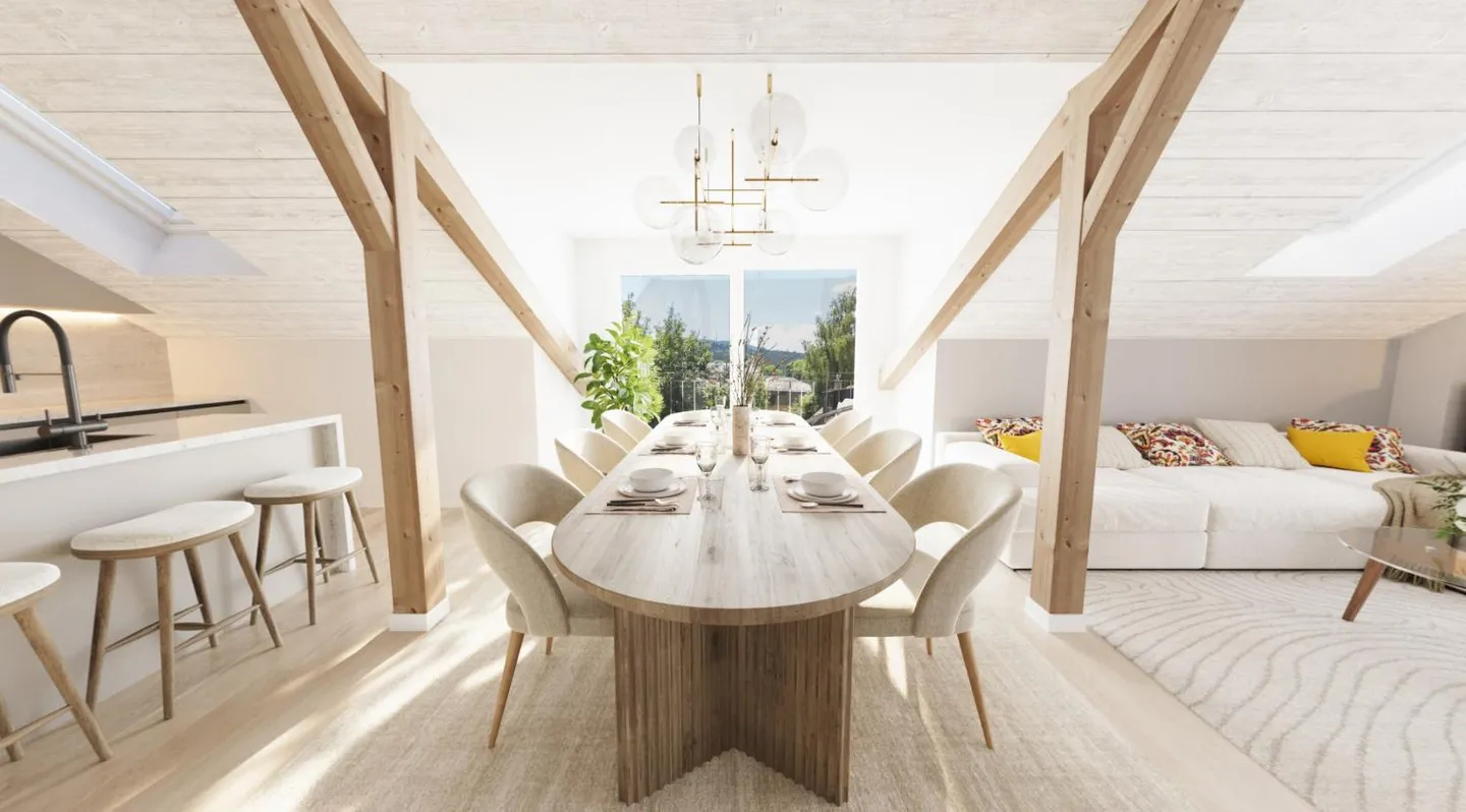 Penthouse 3.5 rooms - Photo 4 of 11