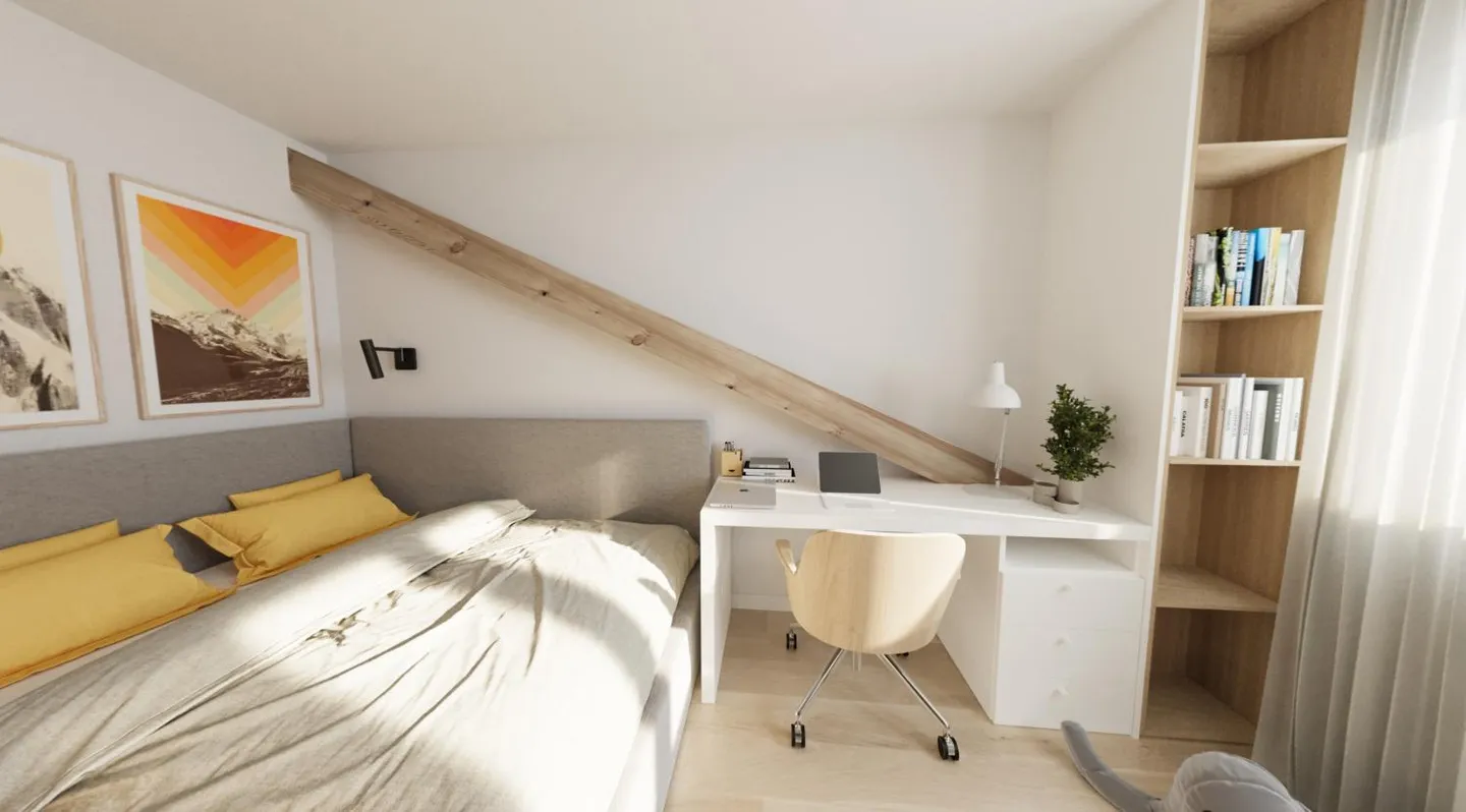 Penthouse 3.5 rooms - Photo 7 of 11