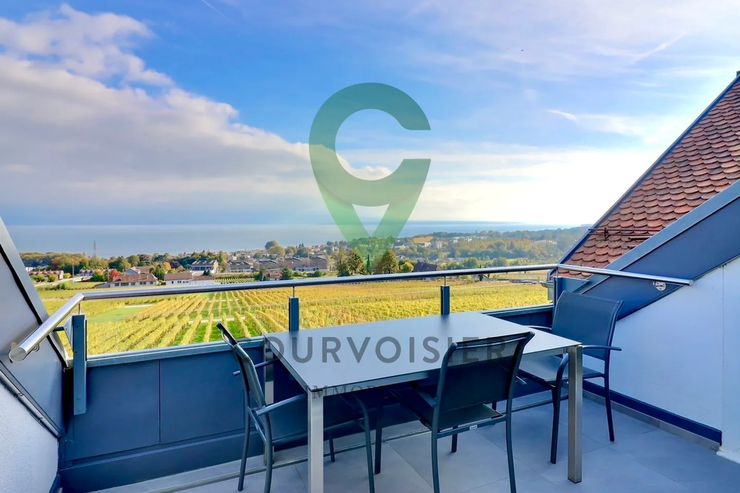 Exceptional panorama over the vineyards, the lake and the Alps - Photo 10 of 13