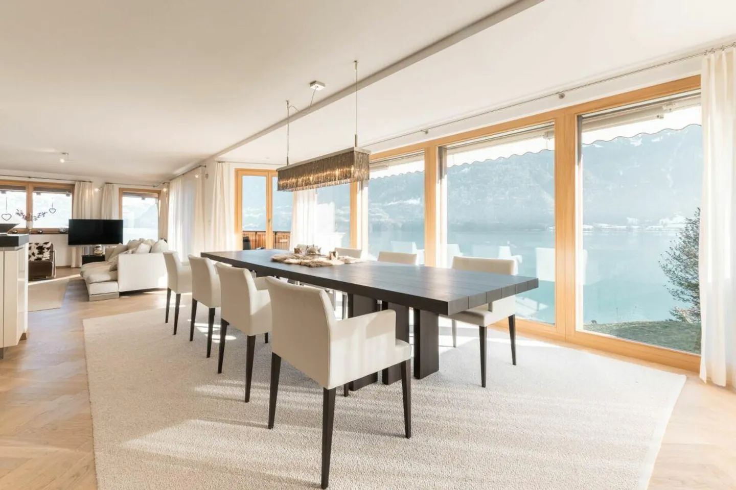 Beautiful 4.5-room apartment with boat space and lake view, chalet ... - Photo 12 of 30