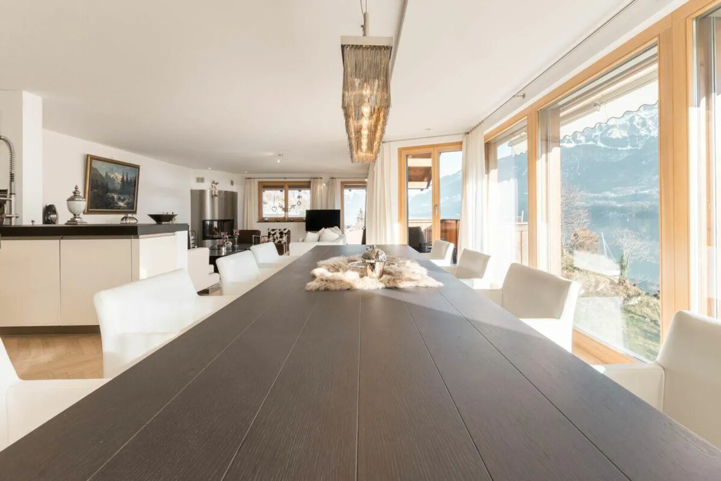 Beautiful 4.5-room apartment with boat space and lake view, chalet ... - Photo 14 of 30