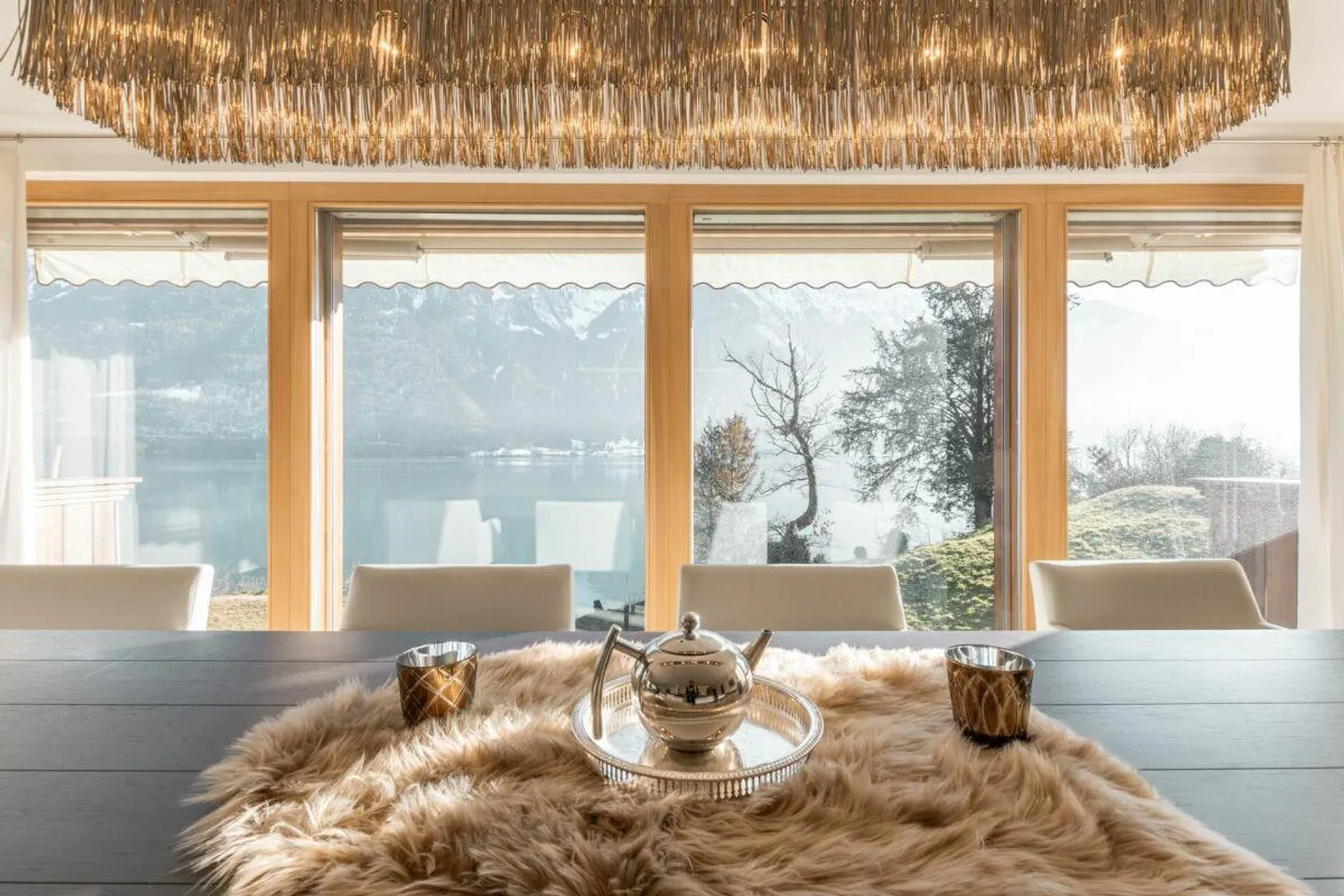 Beautiful 4.5-room apartment with boat space and lake view, chalet ... - Photo 16 of 30