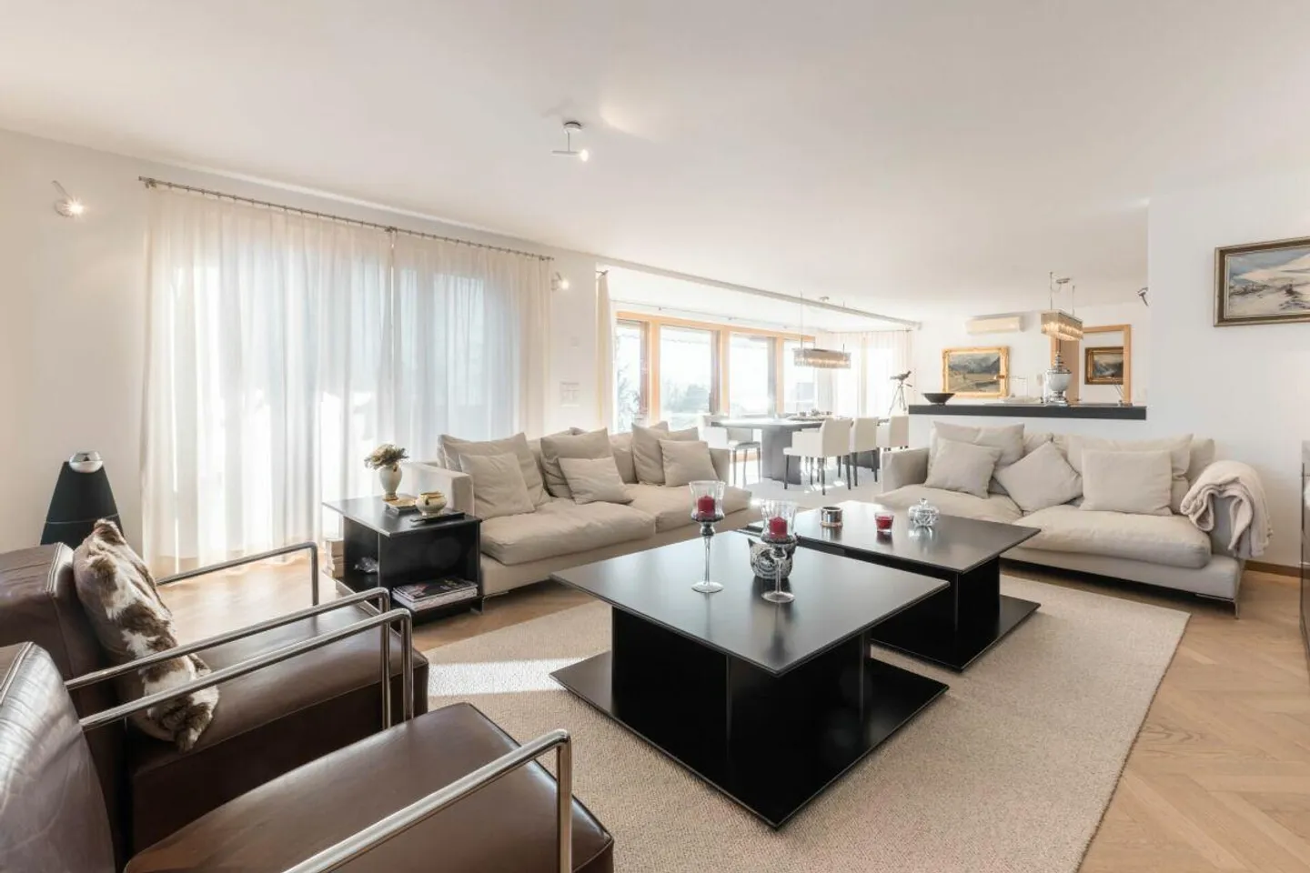 Beautiful 4.5-room apartment with boat space and lake view, chalet ... - Photo 18 of 30