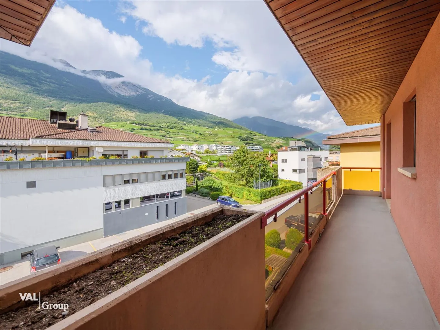 Sonnige 4½-Zimmer-Wohnung mit Bergpanorama in Salgesch - Foto 10 von 12