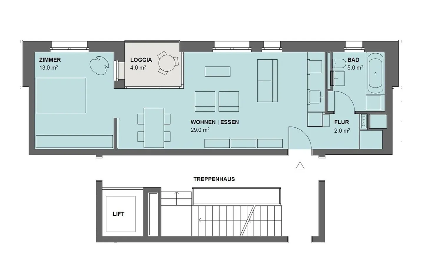 Il tuo nuovo appartamento di 2,5 stanze - Foto 9 di 10
