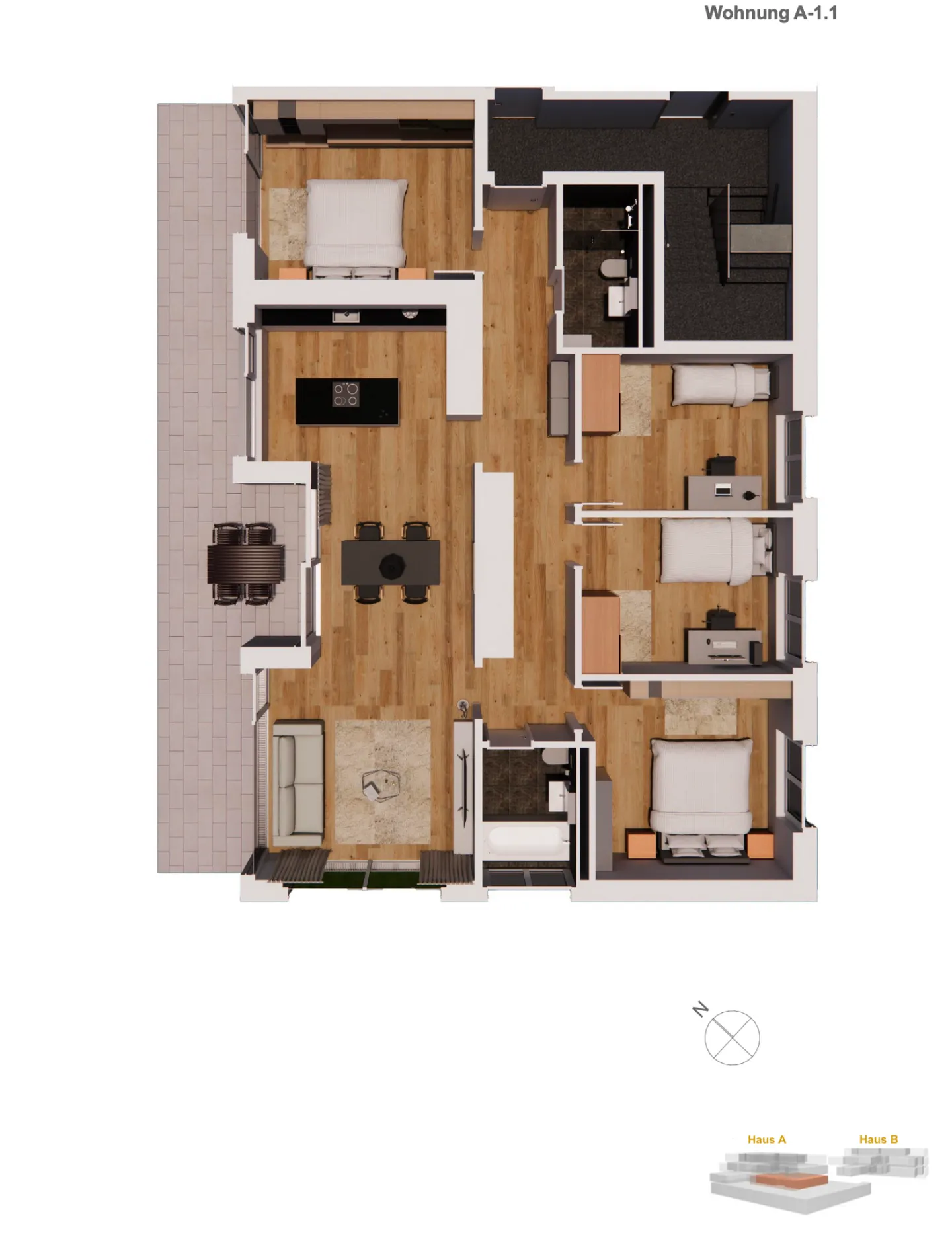 Progetto di costruzione unico con vista alpina a Brig - 9 unità residenziali esclusive - Foto 7 di 21