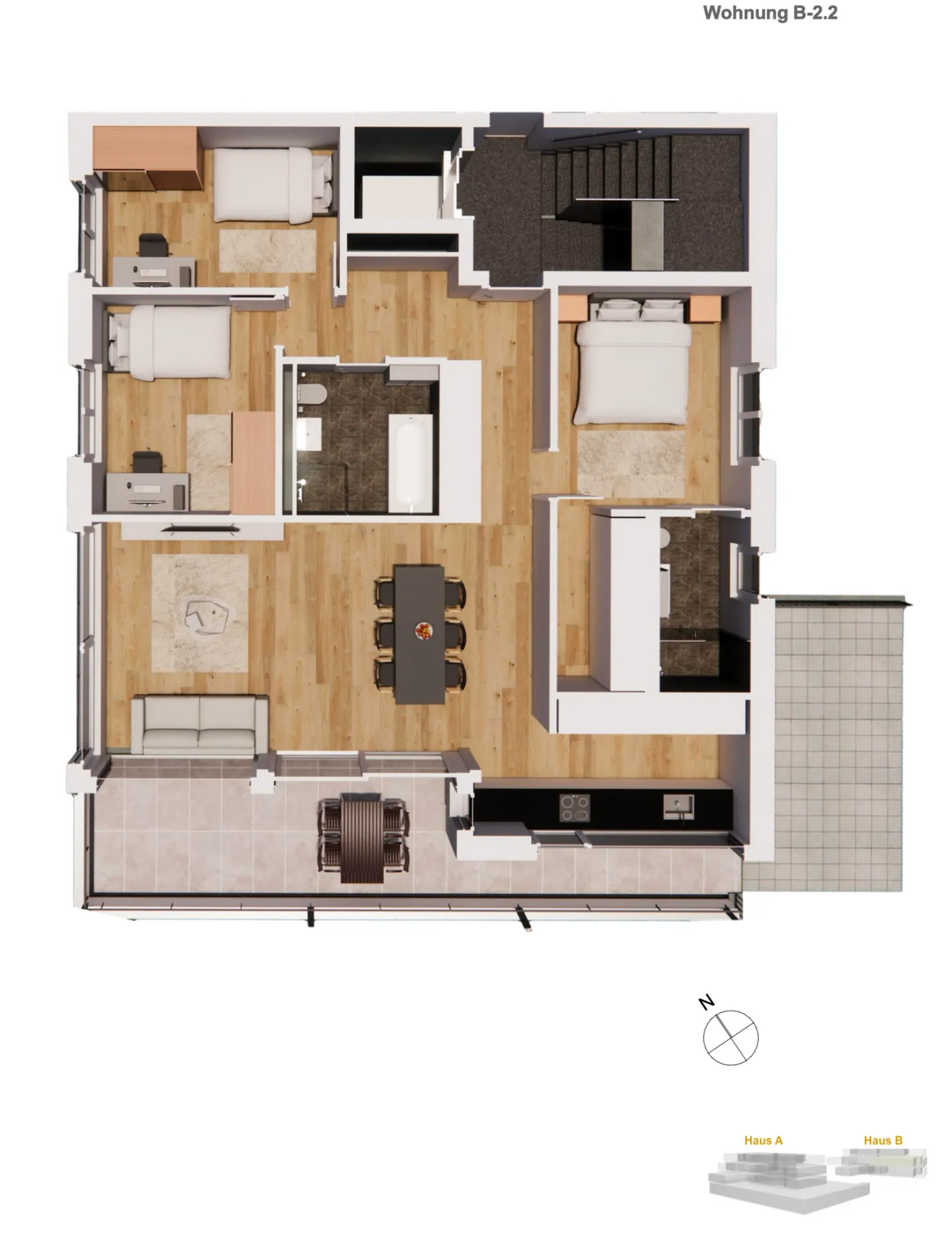 Progetto di costruzione unico con vista alpina a Brig - 9 unità residenziali esclusive - Foto 14 di 21