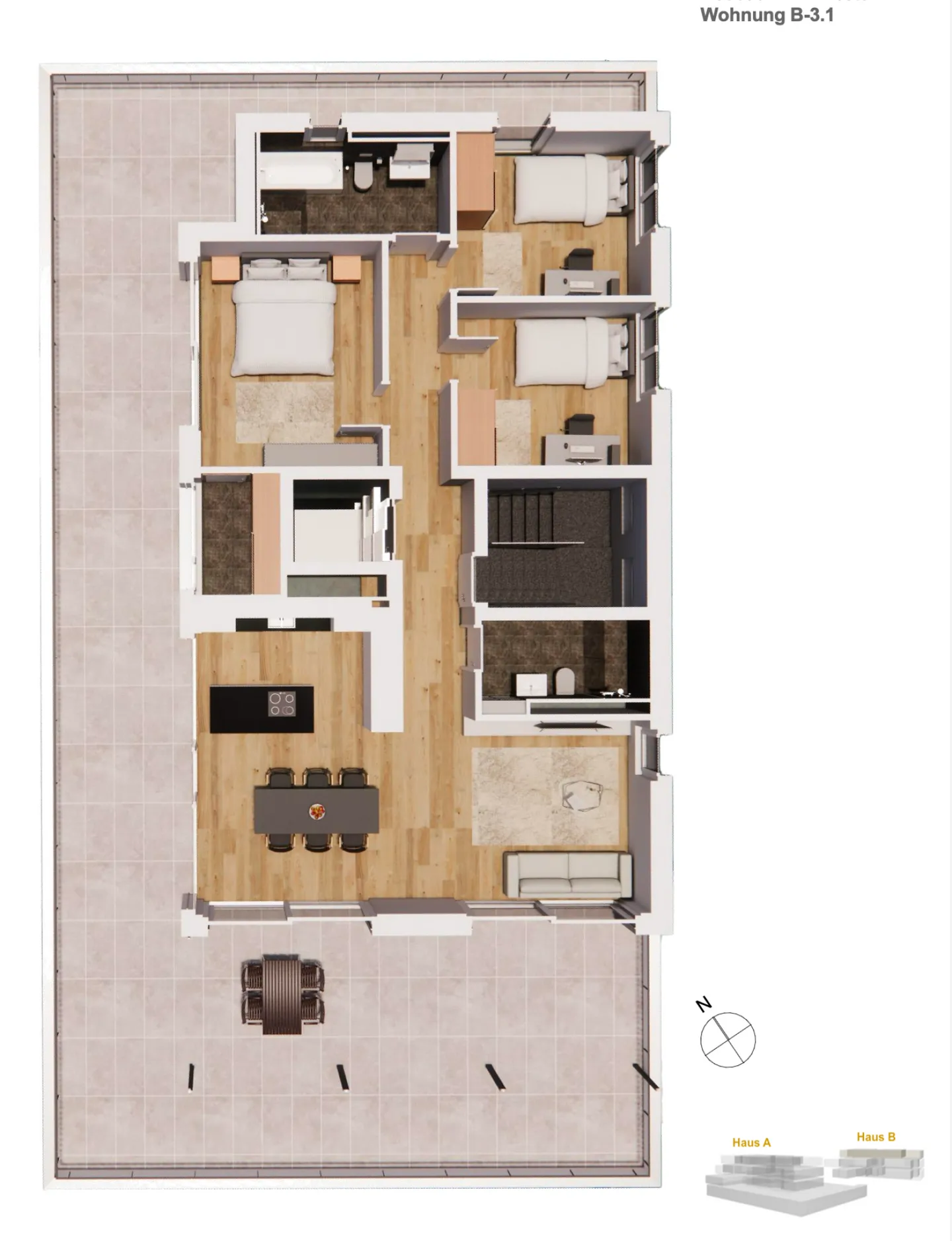 Progetto di costruzione unico con vista alpina a Brig - 9 unità residenziali esclusive - Foto 15 di 21