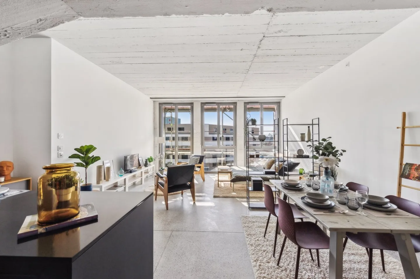 Appartement mit 1 Atelierzimmer inklusive! - Foto 5 von 13