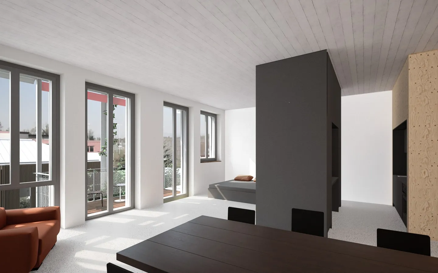 Appartement mit 1 Atelierzimmer inklusive! - Foto 11 von 13