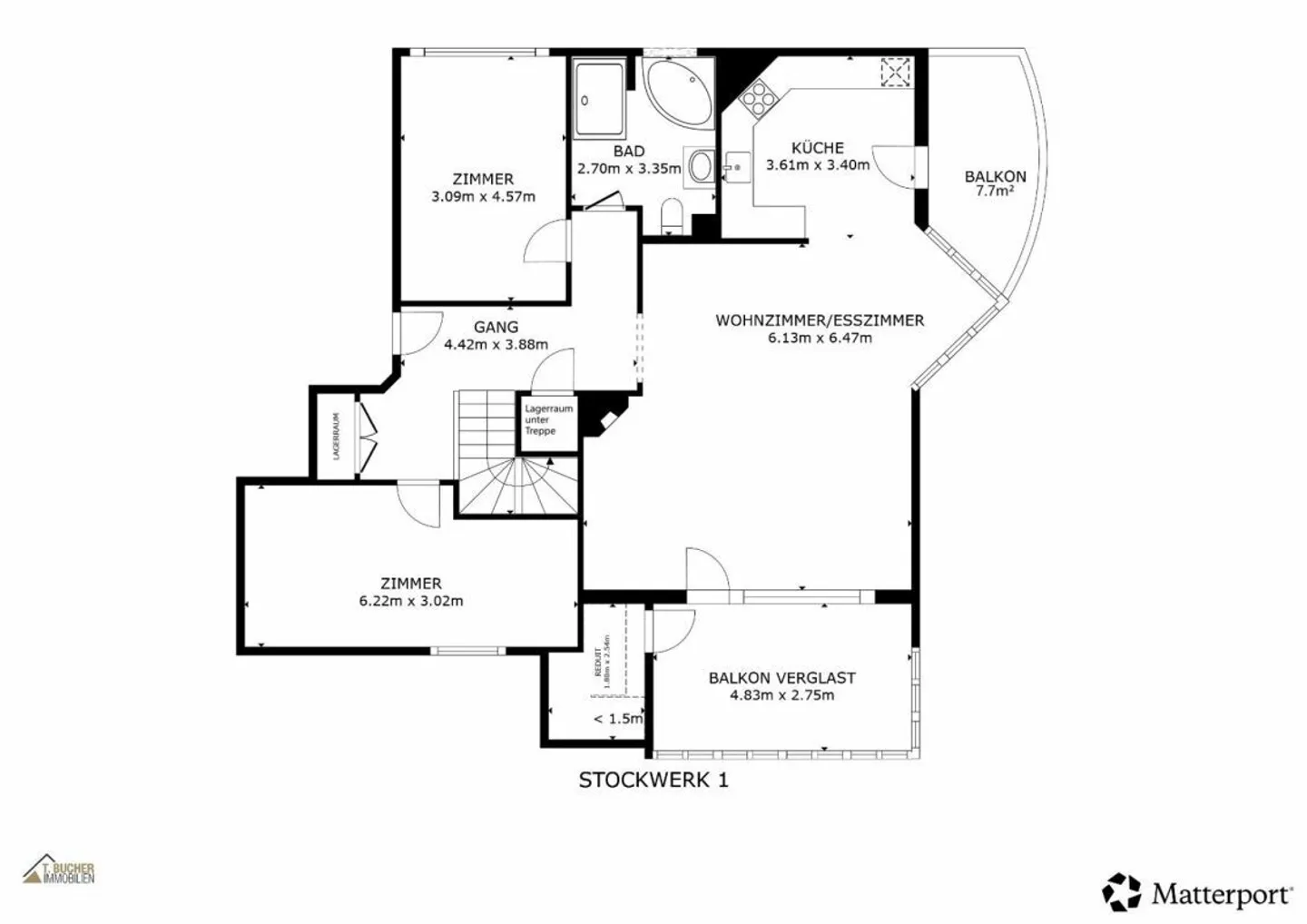 Beautiful Maisonette Apartment 189m² in Strengelbach - Photo 11 of 13