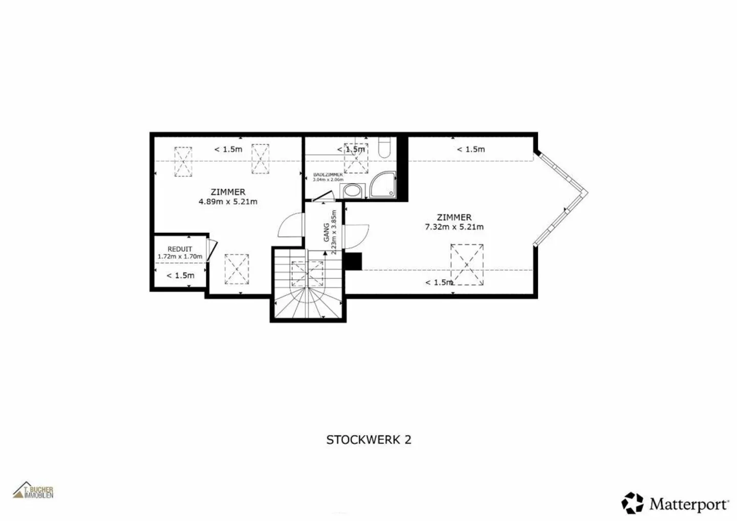 Beautiful Maisonette Apartment 189m² in Strengelbach - Photo 12 of 13