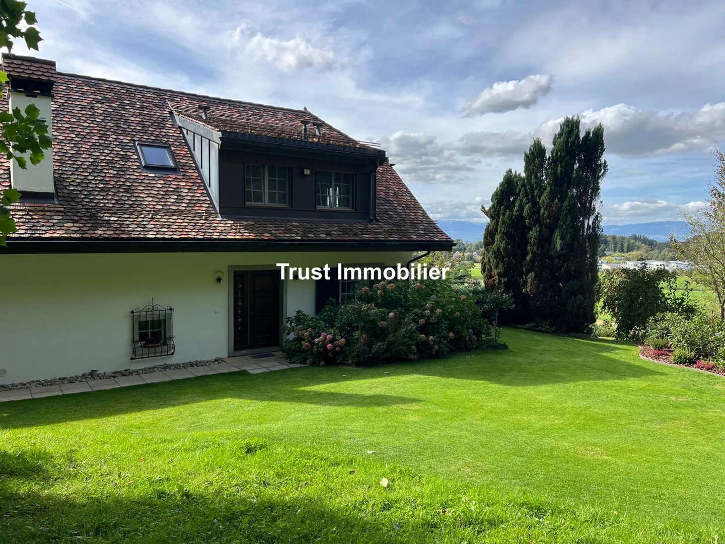 6036.B Einfamilienhaus mit Panoramablick auf den Jura in Cugy - Foto 21 von 24