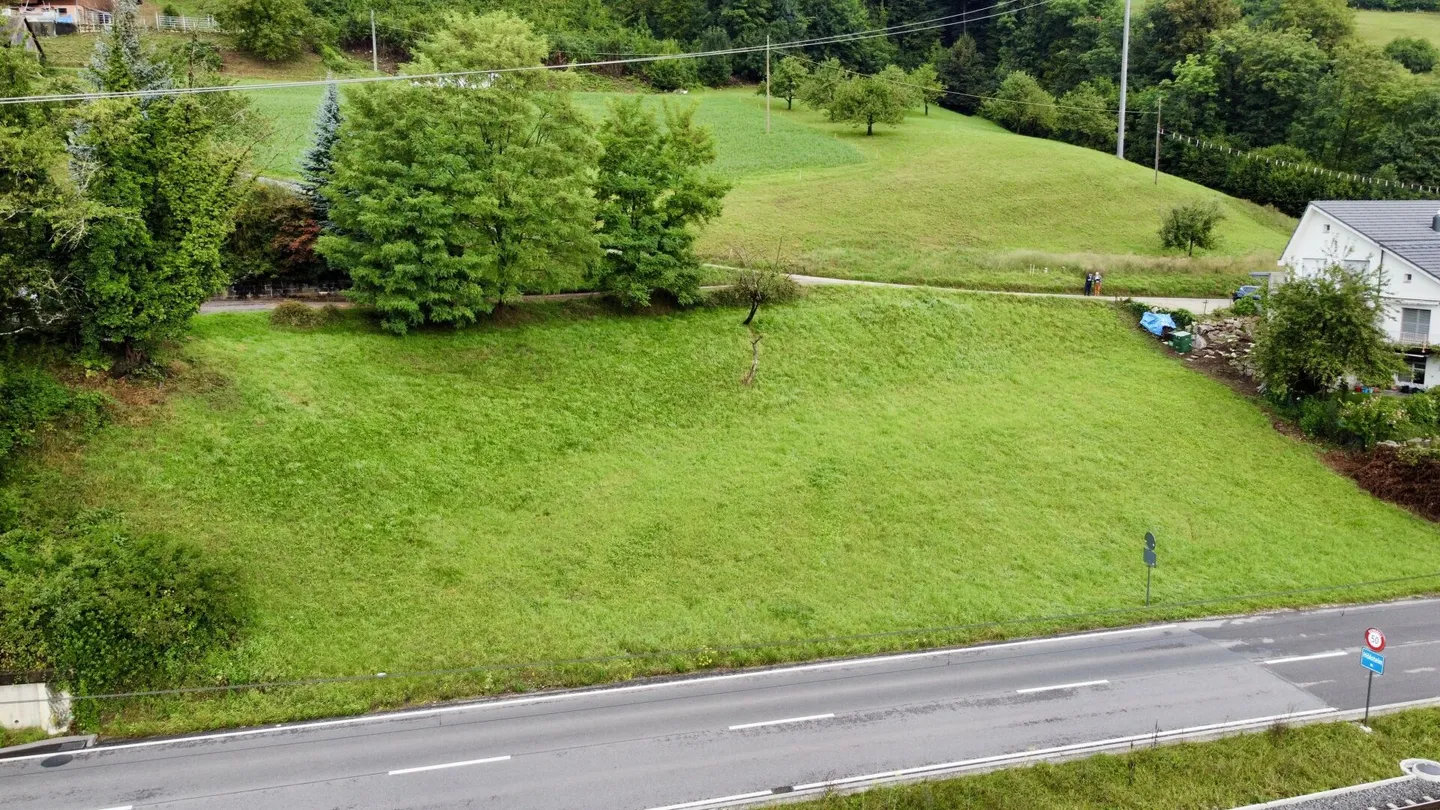 Building Land with a View - 1,607 m² in Sunny Slope Location in Hölstein BL - Photo 1 of 6
