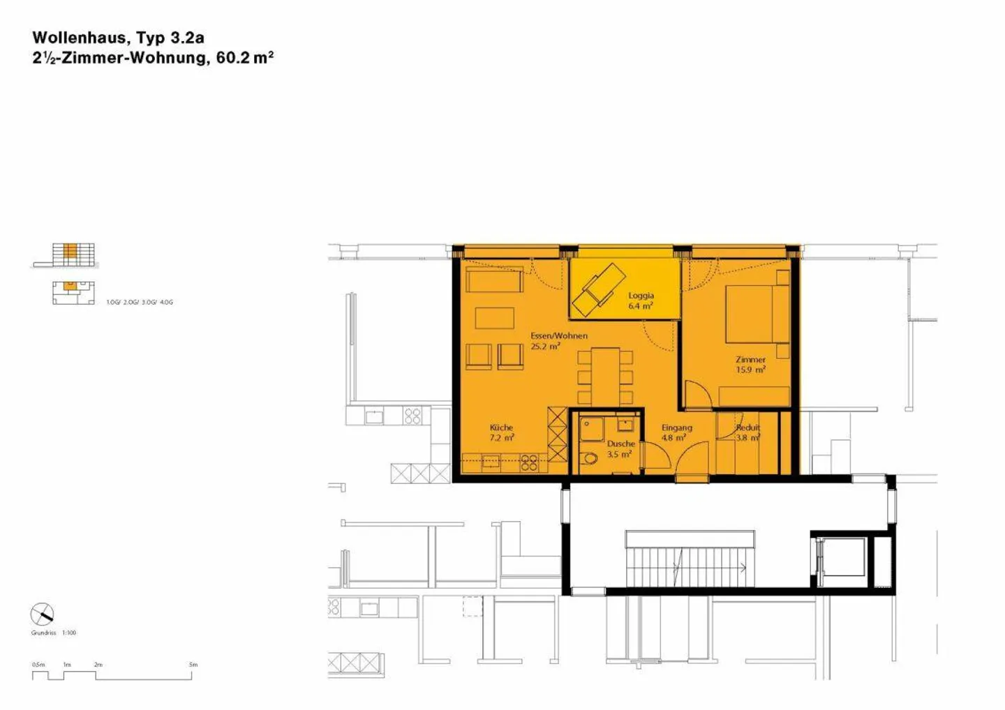 Modernes Apartment in Thalwil - Foto 8 von 9