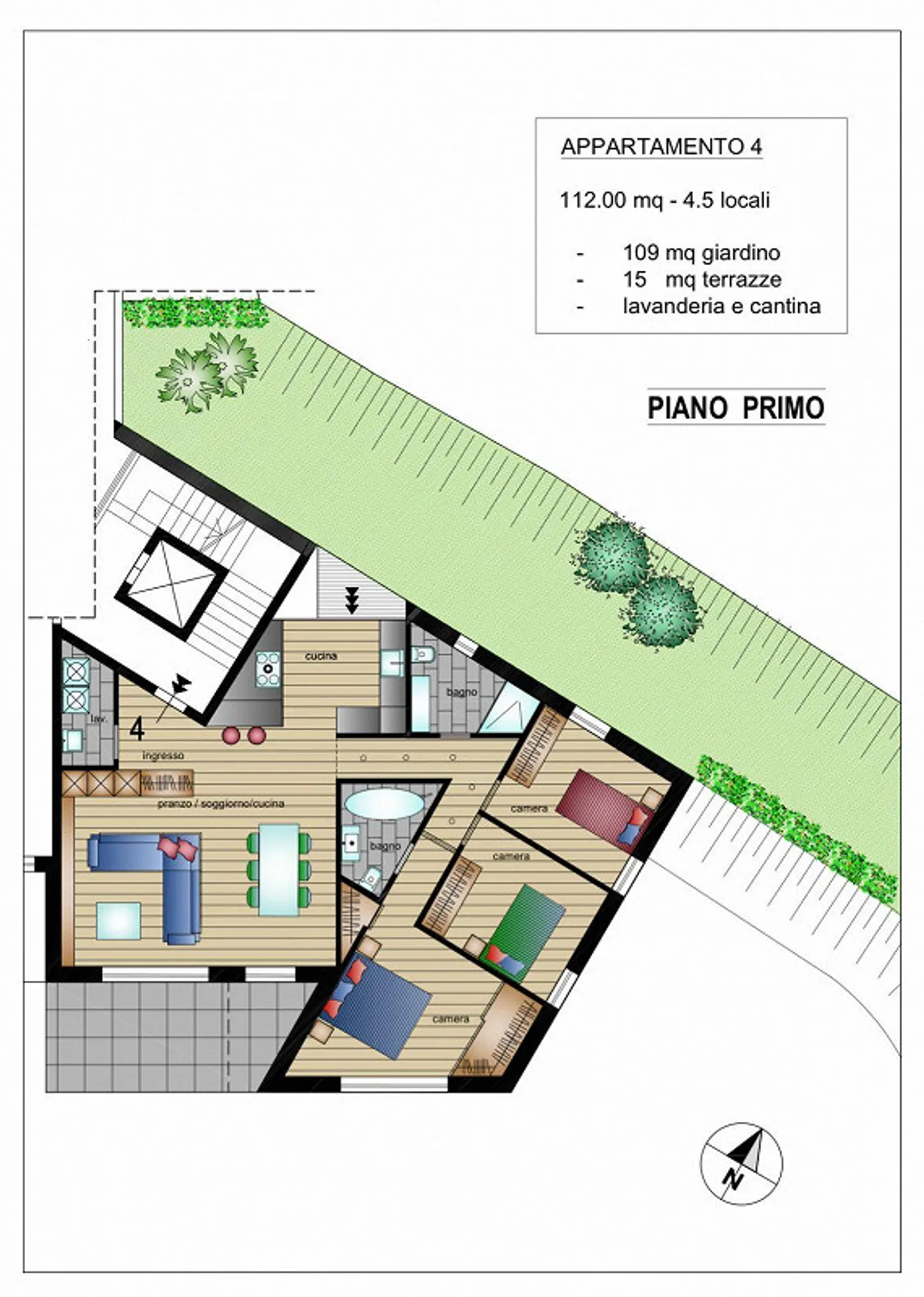 Nuovi appartamenti a Lumino - Foto 14 di 15