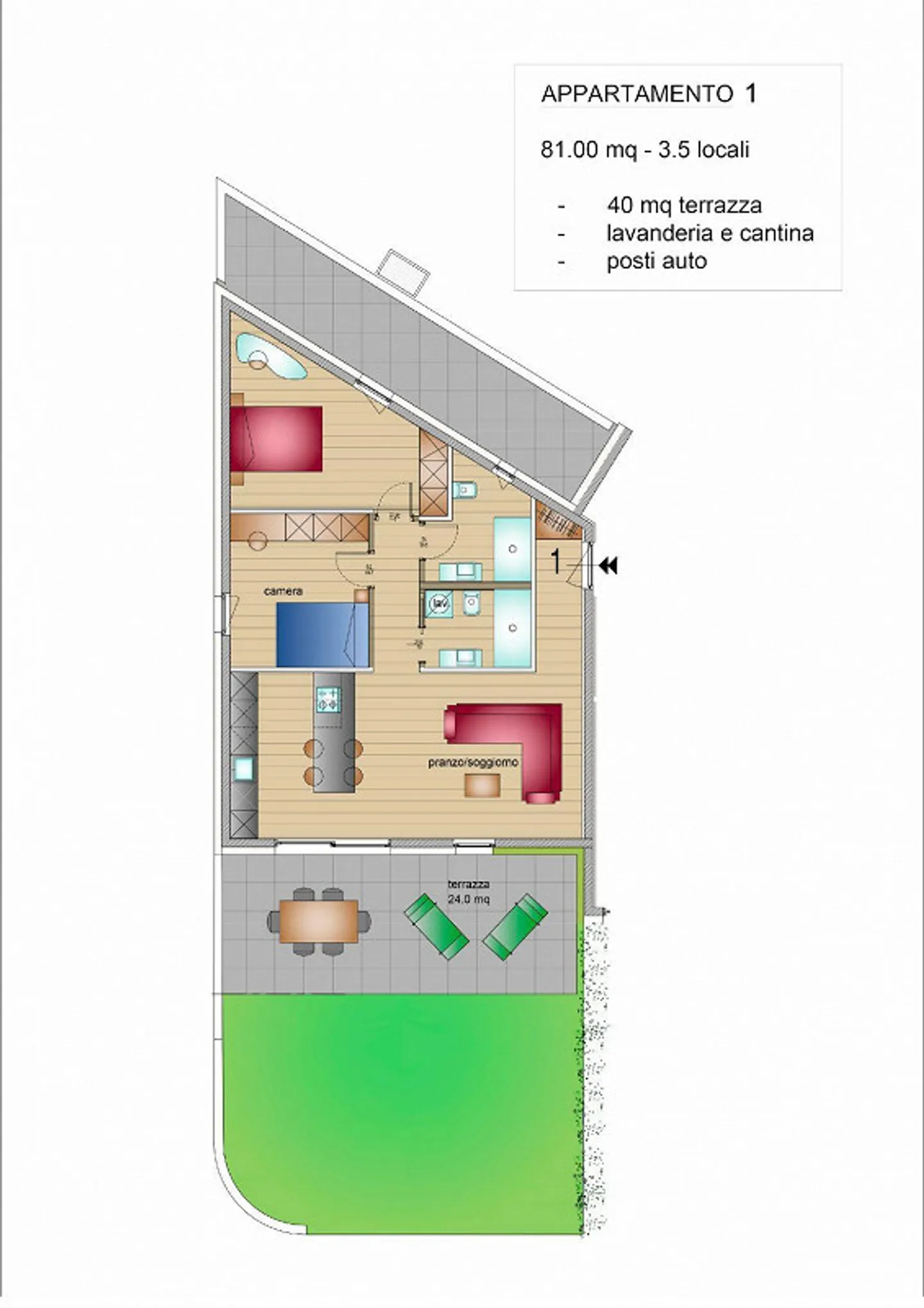 Nuovi appartamenti a Lumino - Foto 11 di 15