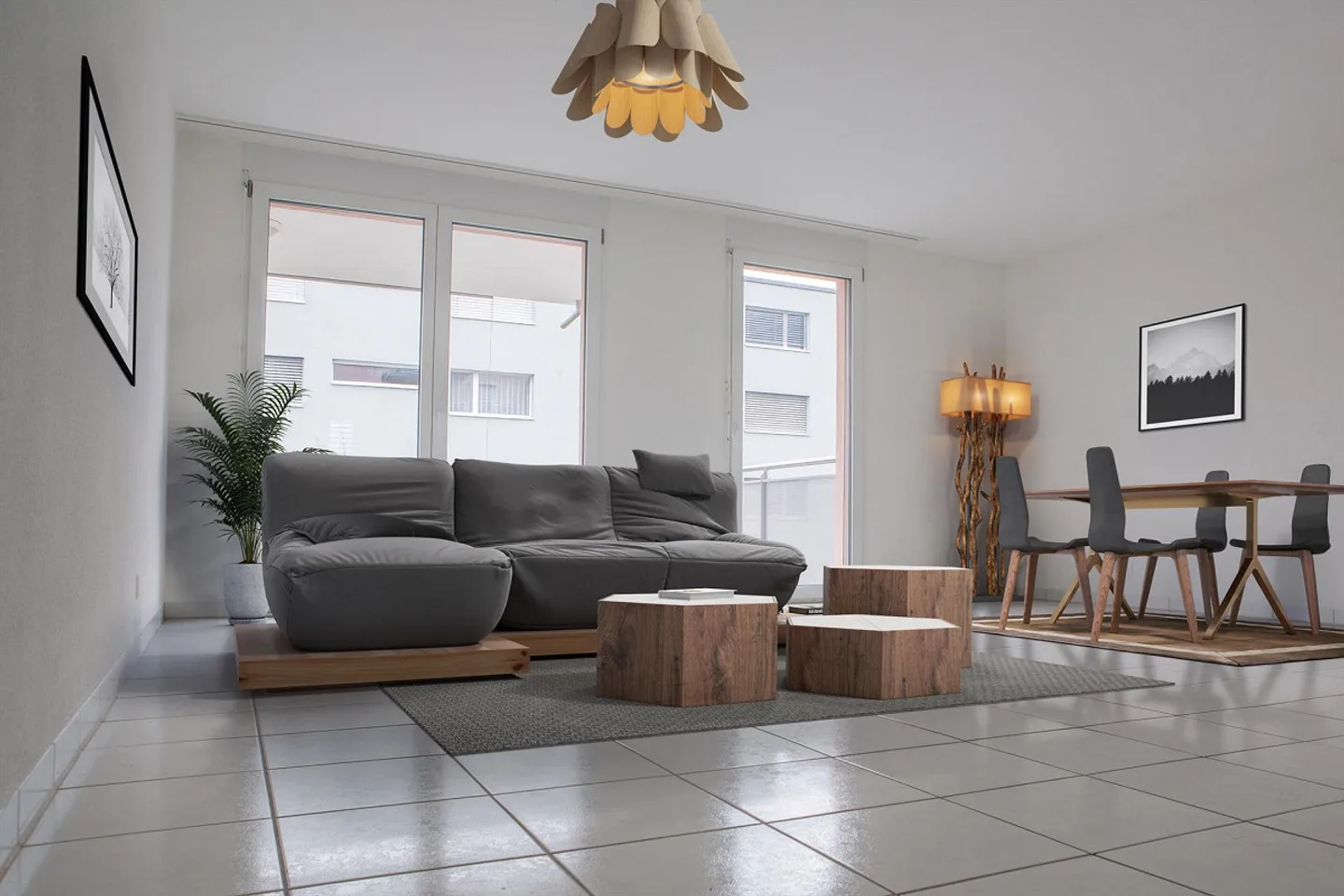 Magnificent 4.5-room apartment, close to all amenities - Photo 2 of 6