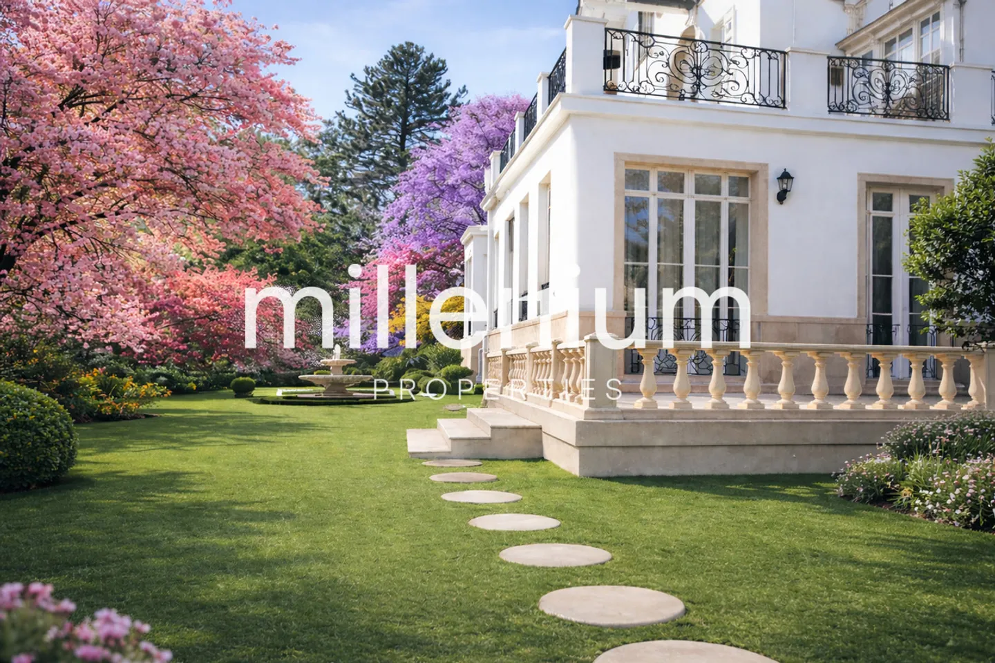 Maison de Maitre avec vue panoramique sur les montagnes des Alpes - Photo 1 sur 3