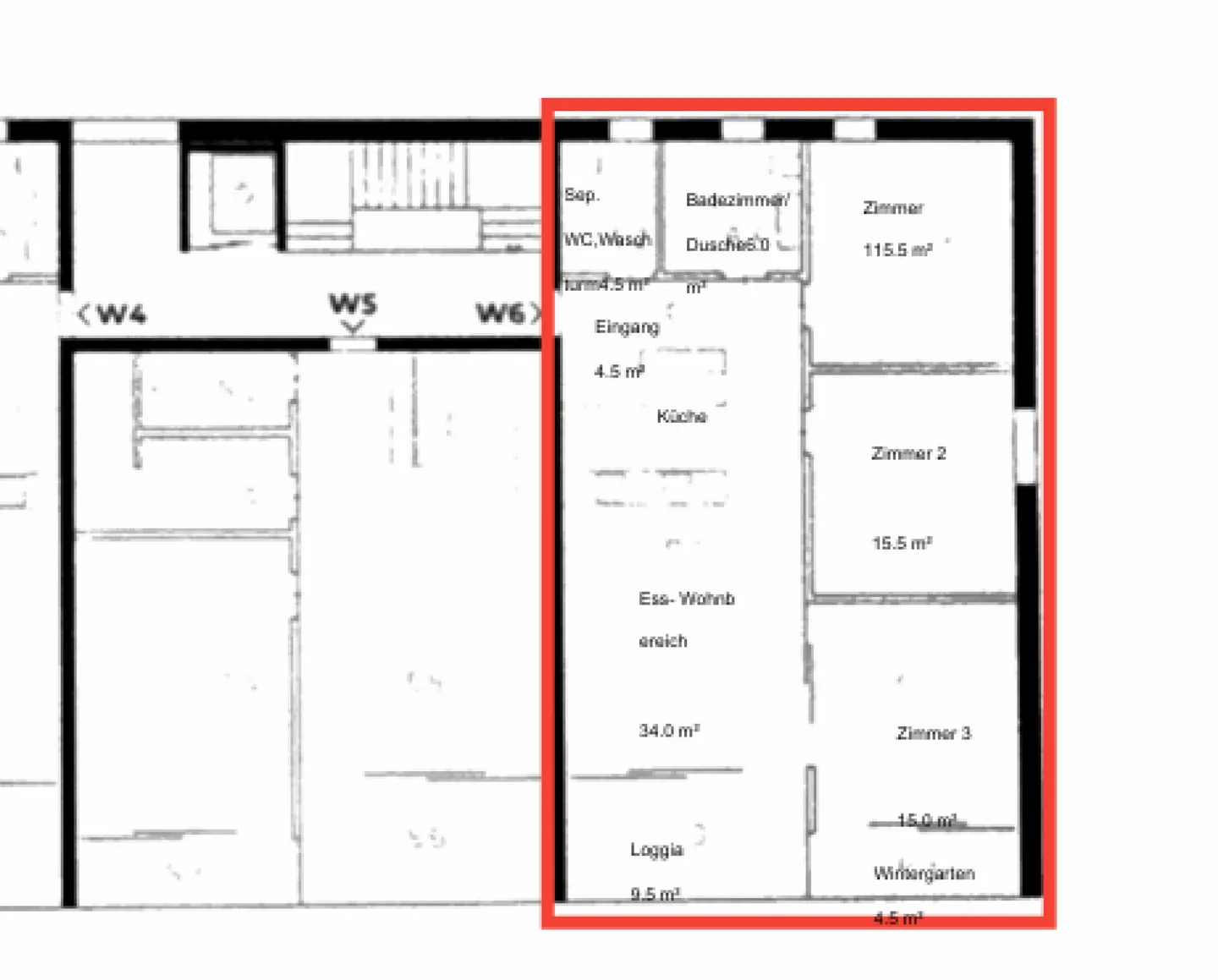 Modern 4.5-room apartment, 1st floor, with loggia and winter garden - Photo 11 of 11