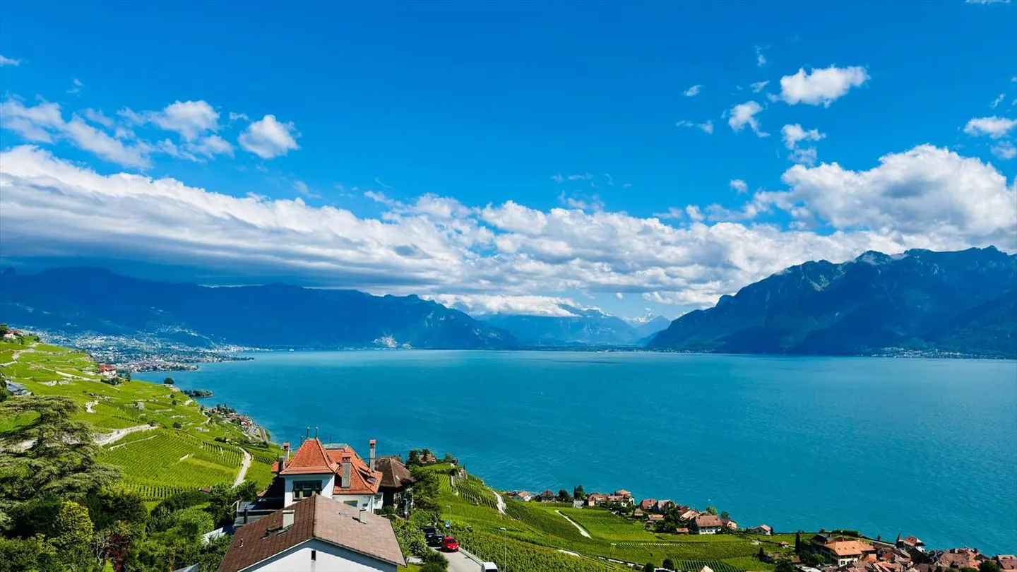 Villa d'exception à Paudex avec 7,5 pièces, vue panoramique sur le lac - Photo 1 sur 1
