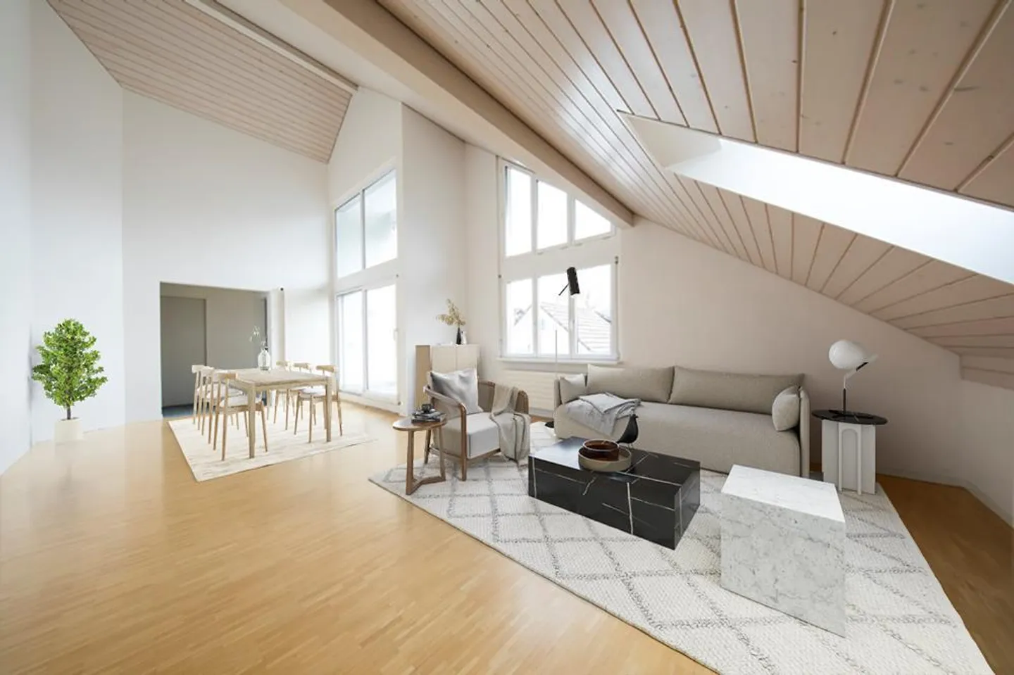 Bellissimo e moderno appartamento mansardato - Foto 3 di 8
