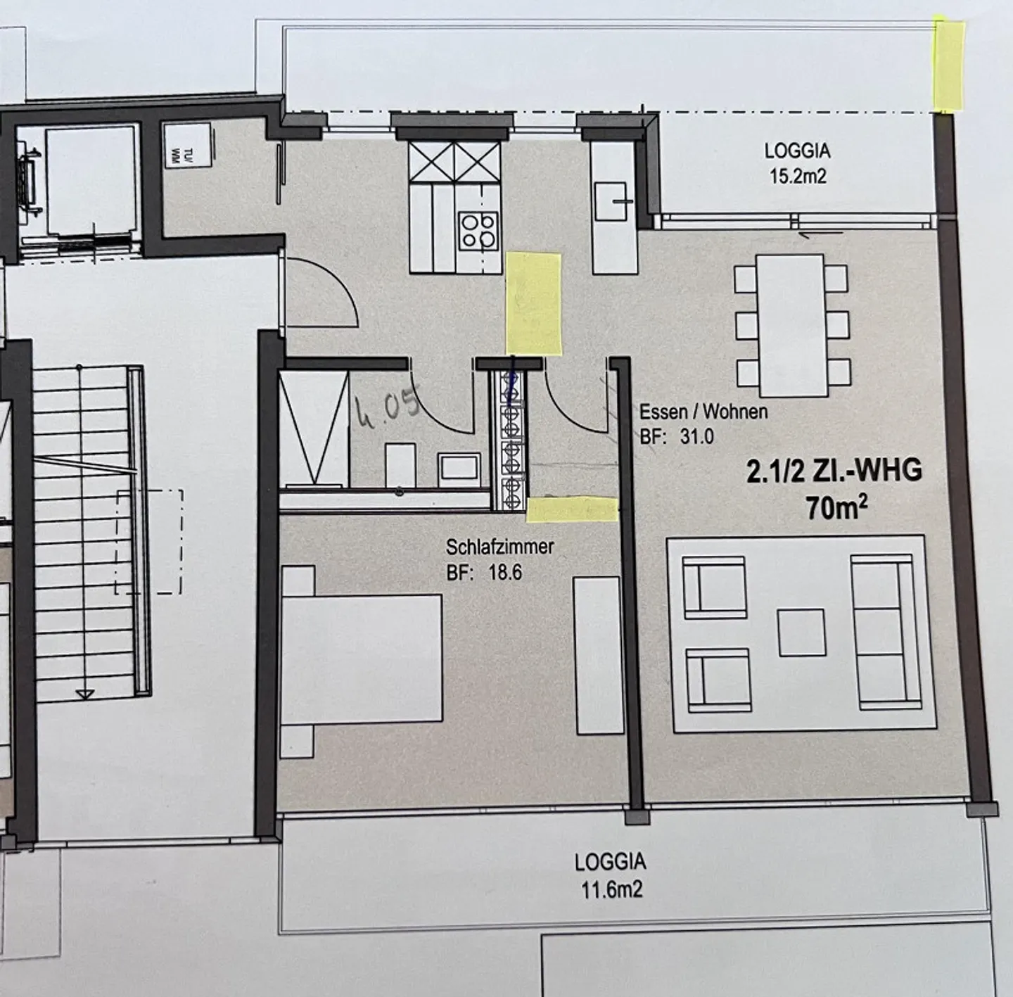 Bright Attic Apartment, 70sqm, high standard, 2 terraces with 26sqm - Photo 19 of 19