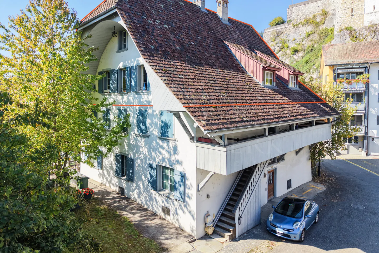 5.5-Zimmer-Maisonettewohnung mit Geschichte im Herzen Aarburgs - Foto 1 von 12