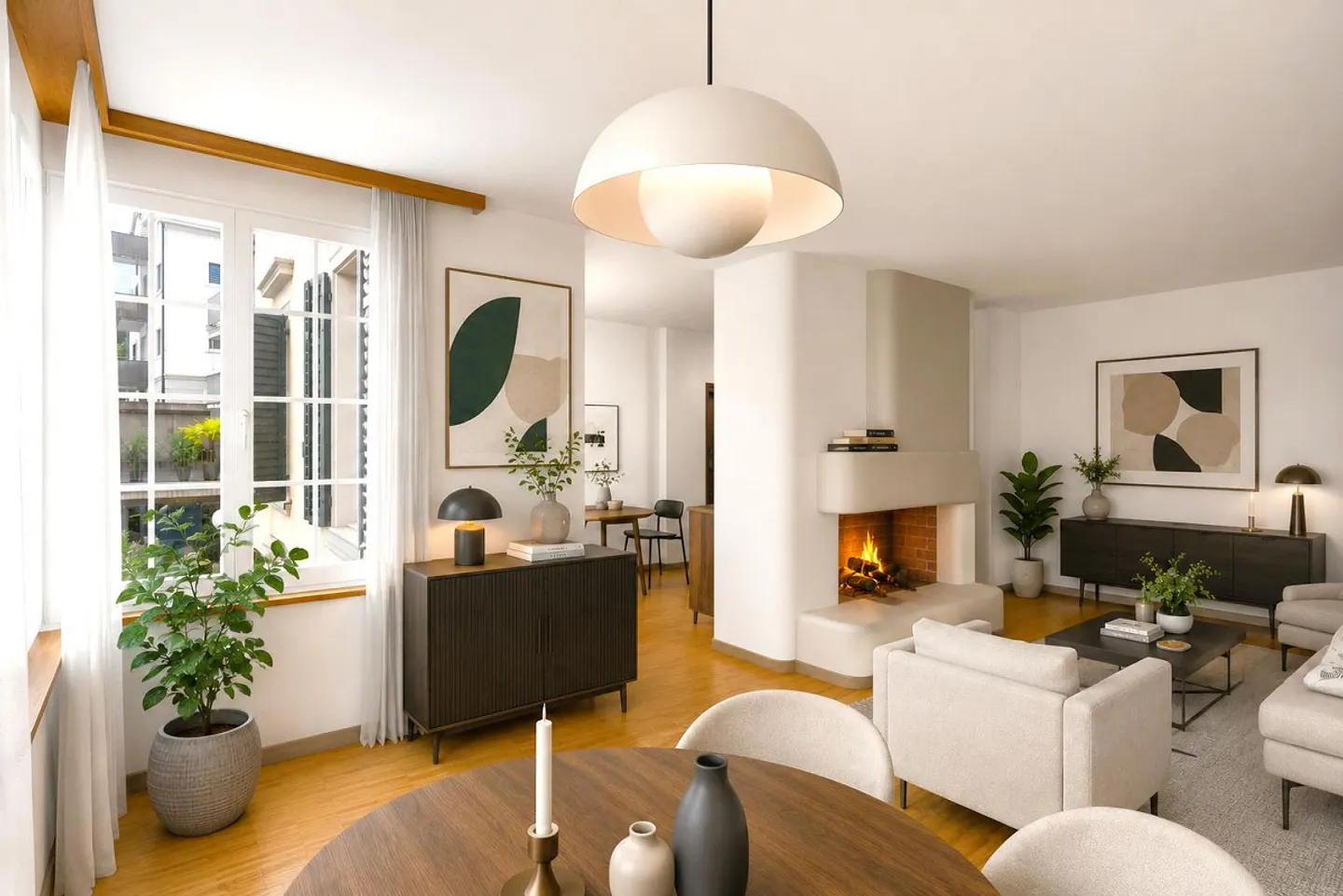 Grosszügige 5.5-Zimmer-Wohnung im Herzen Zürichs - Foto 2 von 4