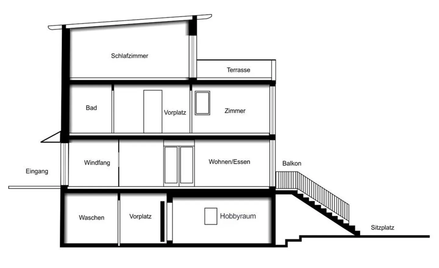Casa a schiera di 5,5 stanze - recentemente ristrutturata - Foto 25 di 30