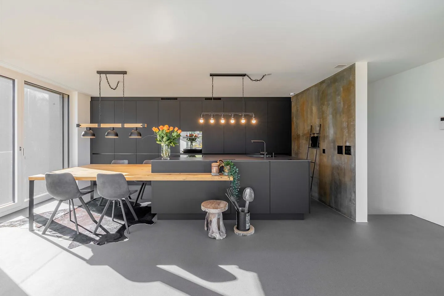 Vivre frais au printemps avec vue - Maison familiale semi-détachée moderne - Photo 4 sur 7