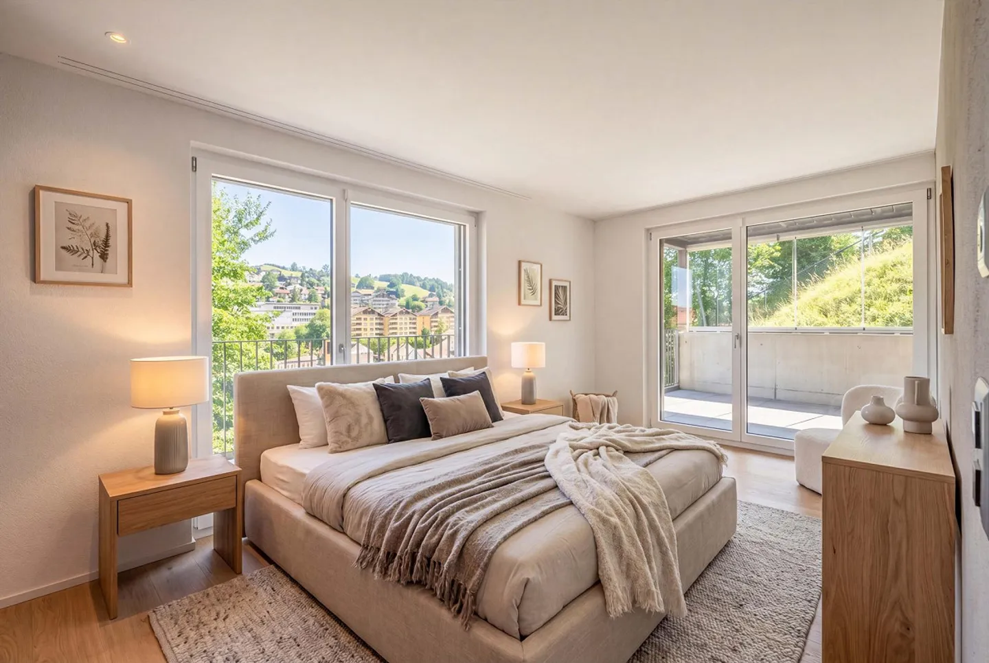 Vivre frais au printemps avec vue - Maison familiale semi-détachée moderne - Photo 5 sur 7