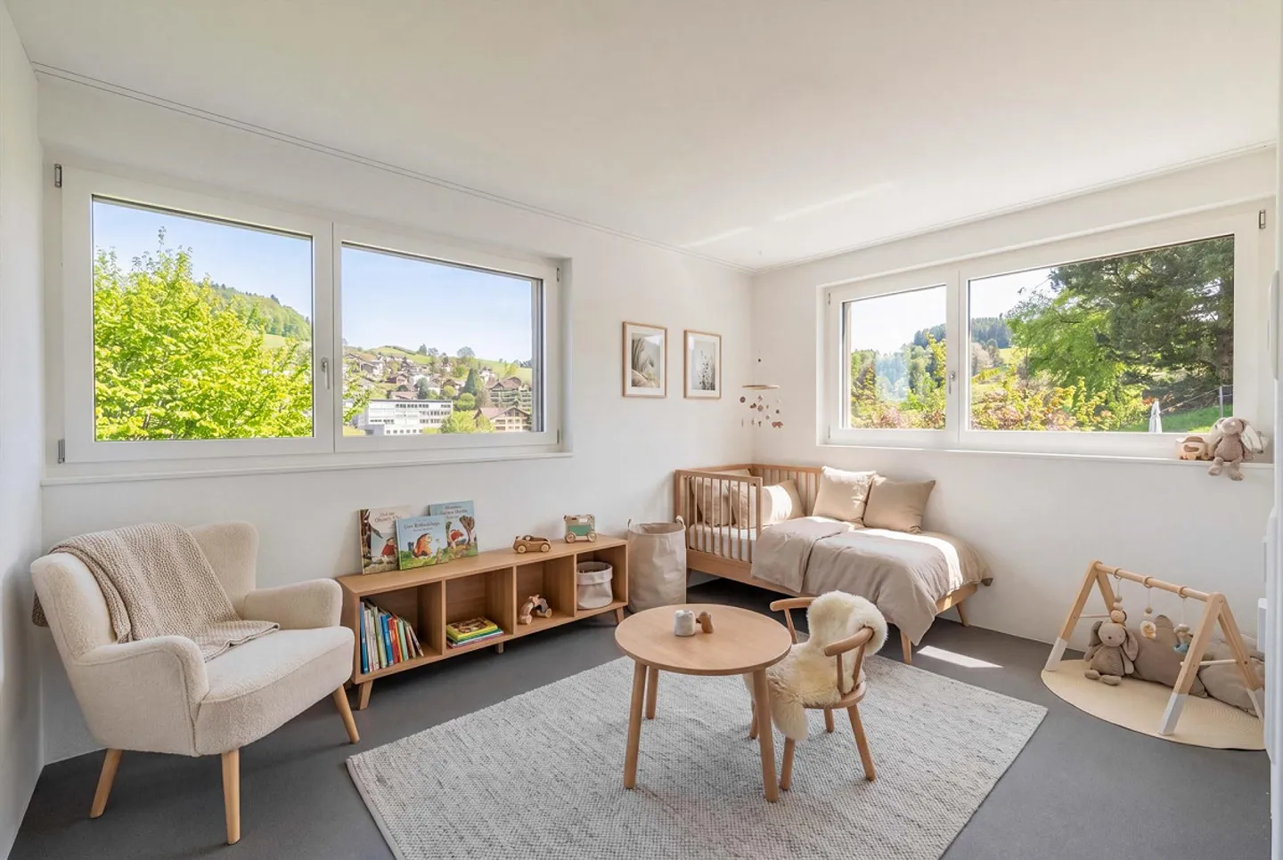 Vivre frais au printemps avec vue - Maison familiale semi-détachée moderne - Photo 6 sur 7