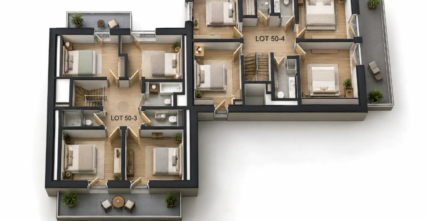 Spacious Triplex in Signy-Avenex - Photo 6 of 7