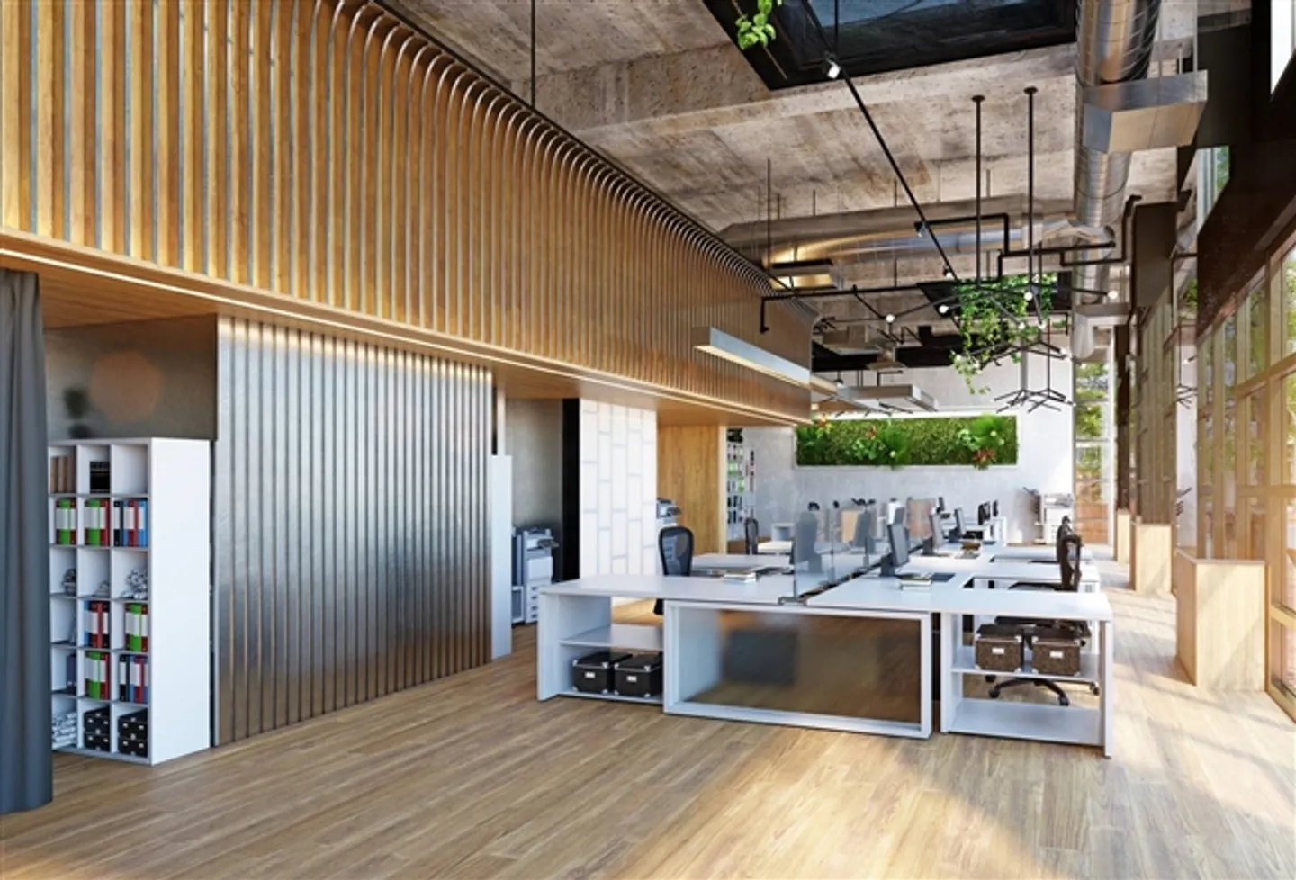 Bright arcade area of 88 m2 with large display windows - Photo 4 of 5